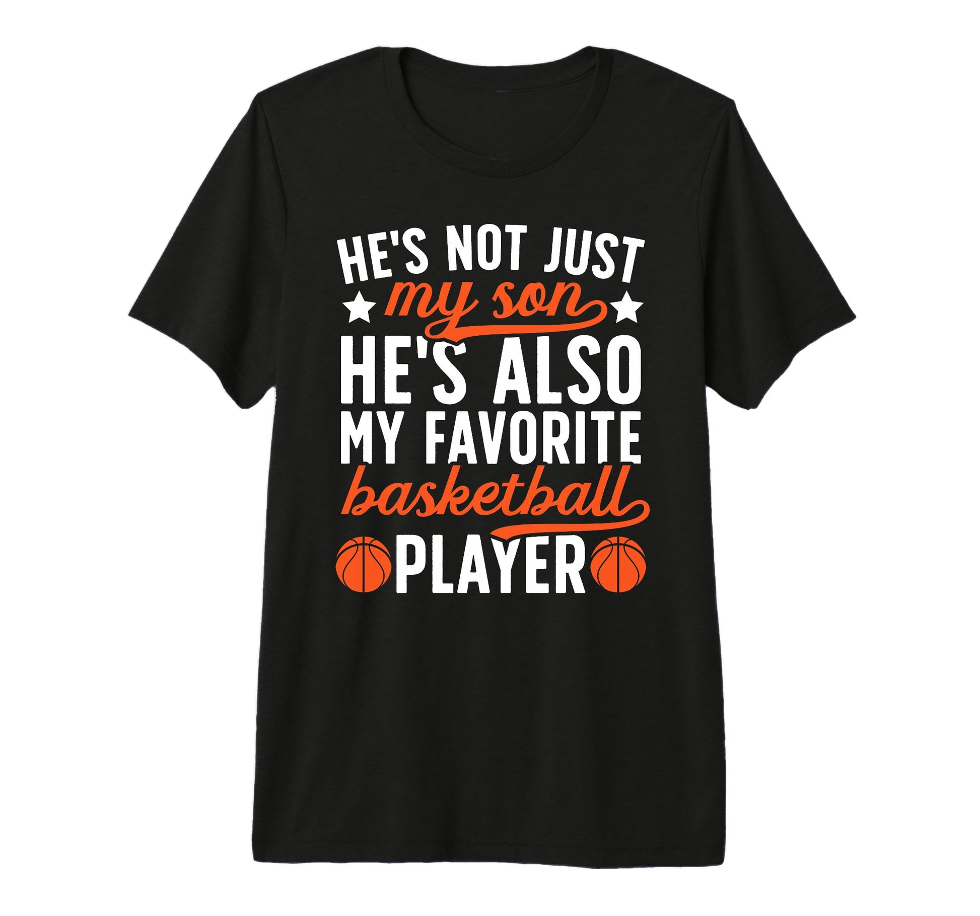 Mens My Favorite Basketball Player Dad T-Shirt - Trendy Graphic for Adults - T-Shirt, Sweatshirt, Hoodie