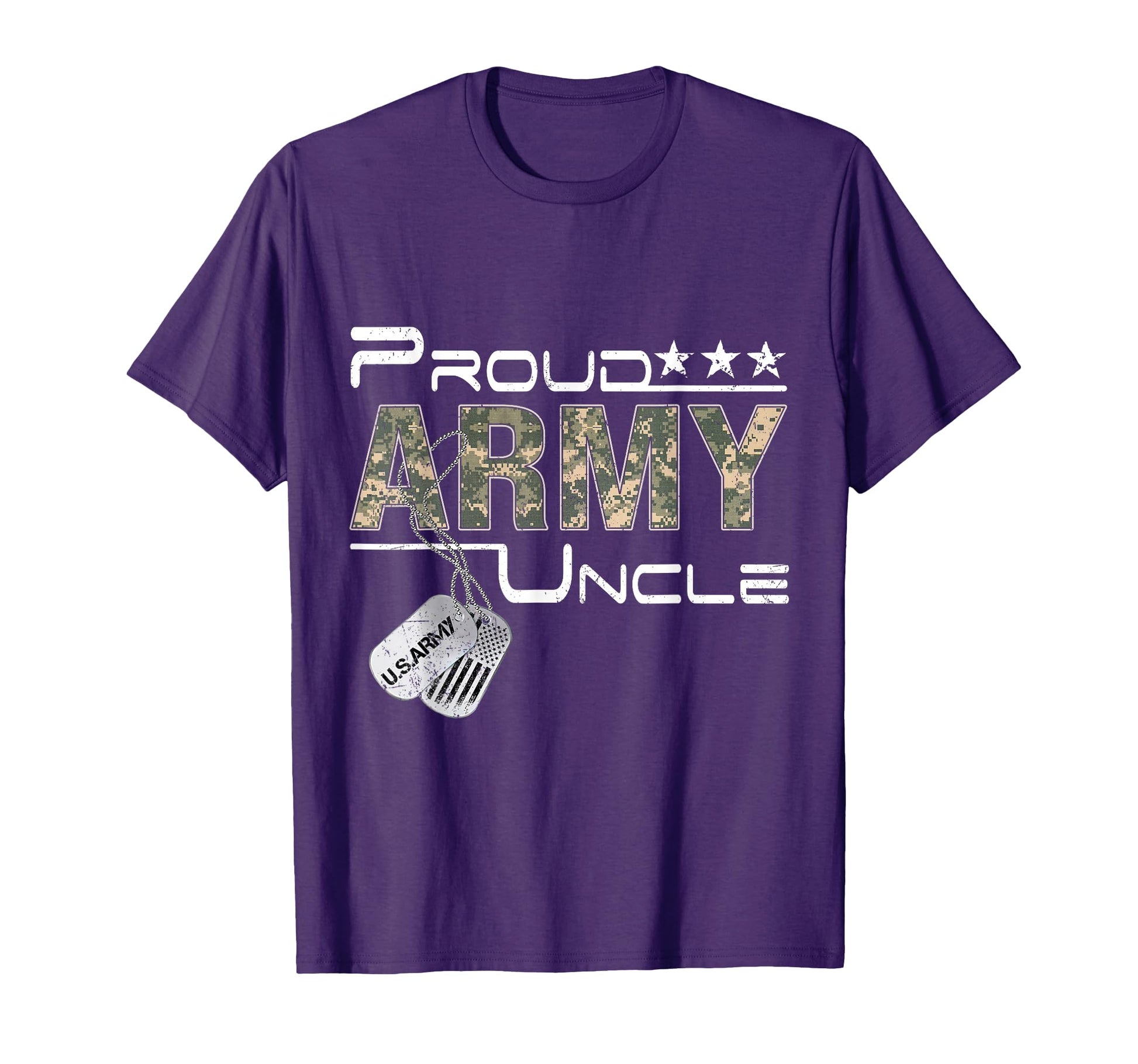 Proud Army Uncle Army Graduation Uncle T-Shirt - Minimalist Print Unisex - T-Shirt, Sweatshirt, Hoodie