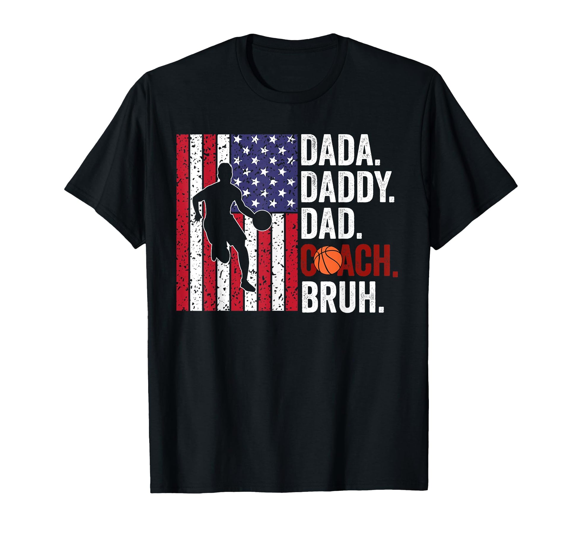 Funny Basketball Dad Bruh Coach T-Shirt - Fun Novelty Design Men Women - T-Shirt, Sweatshirt, Hoodie