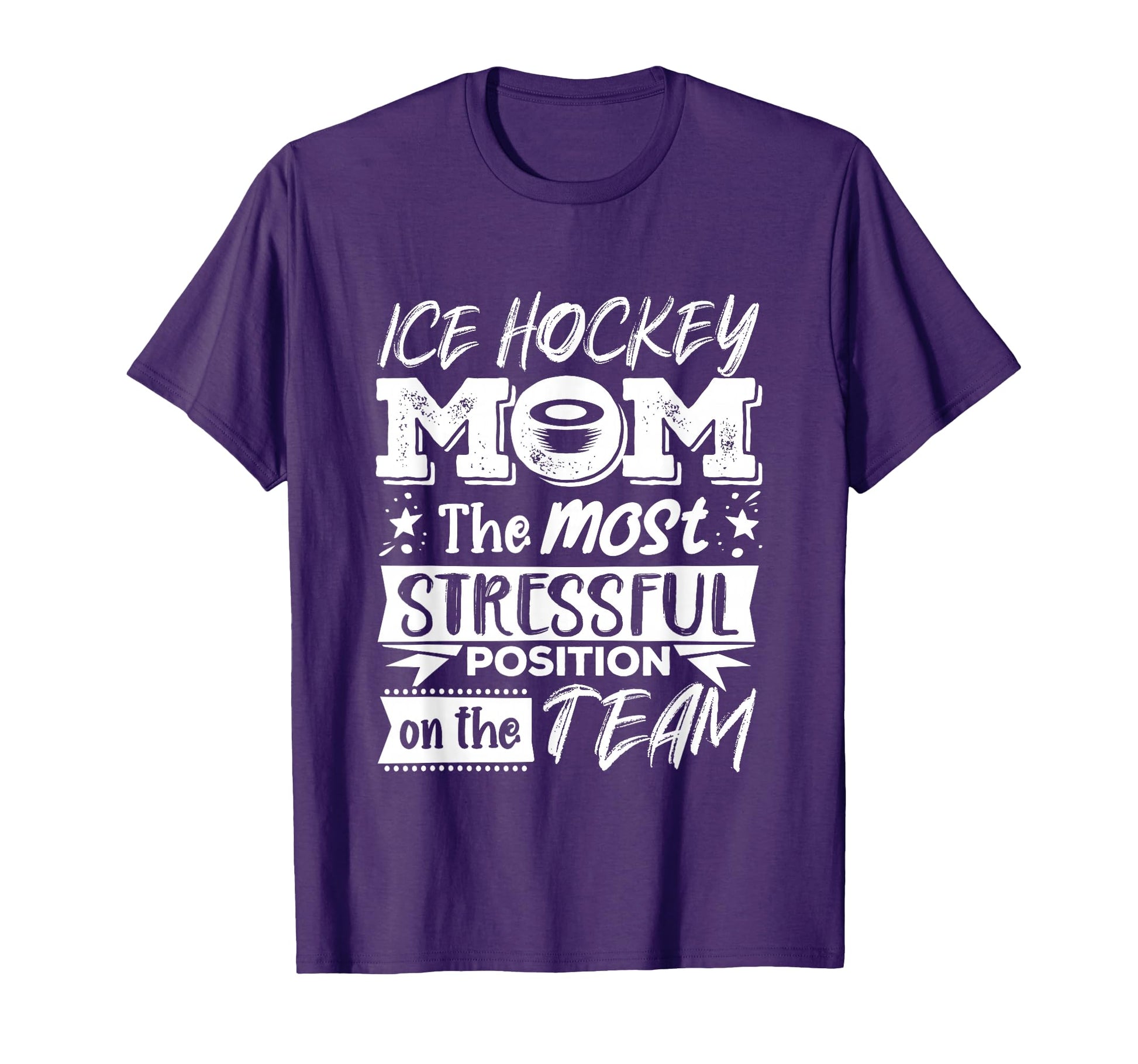 Ice Hockey Mom Ice Hockey Lover T-Shirt - Unique Graphic Unisex - T-Shirt, Sweatshirt, Hoodie