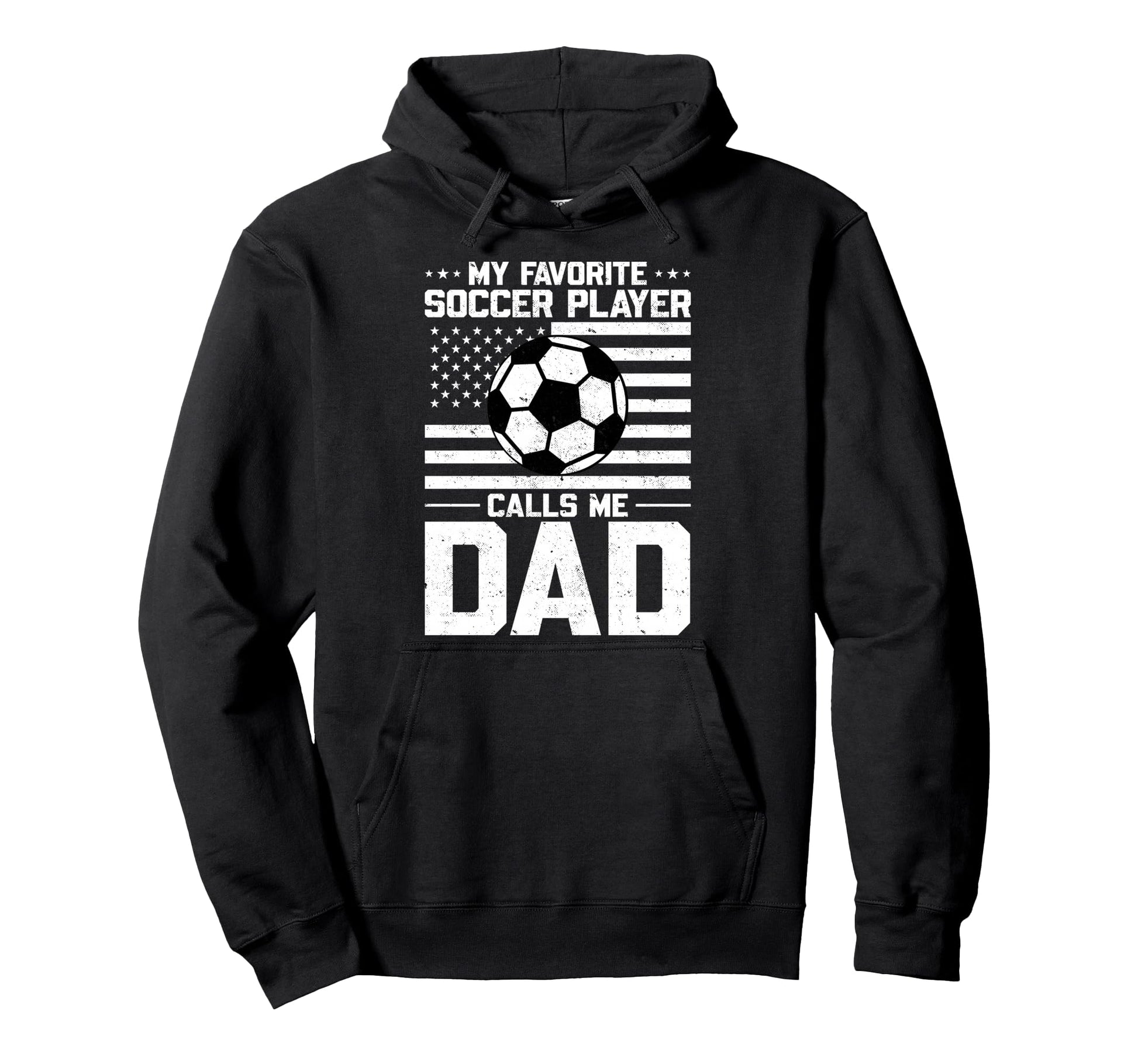 My Favorite Soccer Player Calls Me Hoodie - Fun Novelty Design for Adults - T-Shirt, Sweatshirt, Hoodie