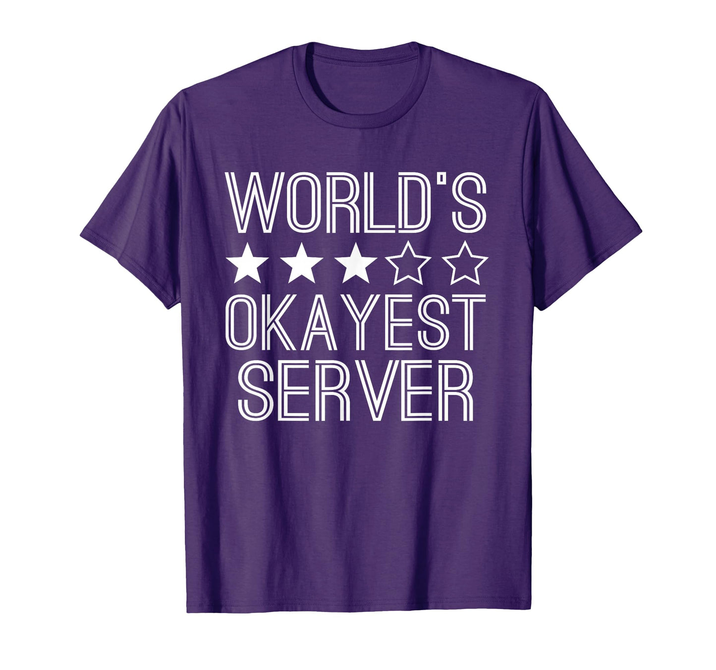 Worlds Okayest Server Funny Server T-Shirt - Streetwear Style Men Women - T-Shirt, Sweatshirt, Hoodie