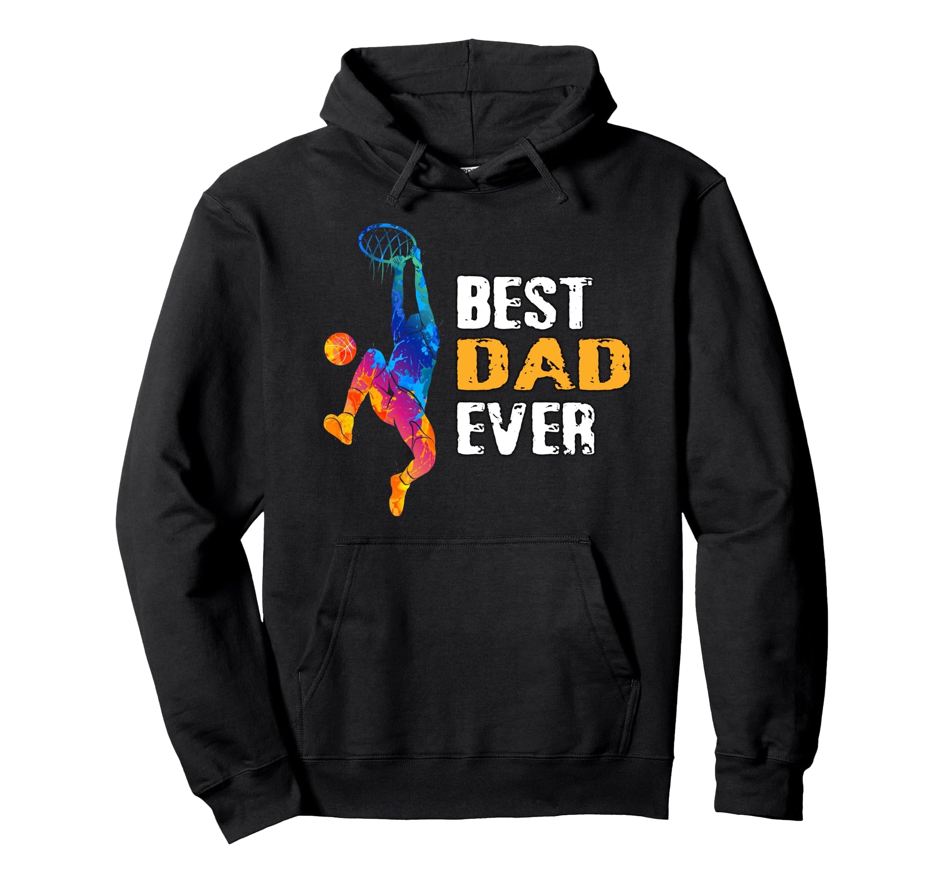 Basketball Father Basketball Dad Hoodie - Aesthetic Graphic Men Women - T-Shirt, Sweatshirt, Hoodie