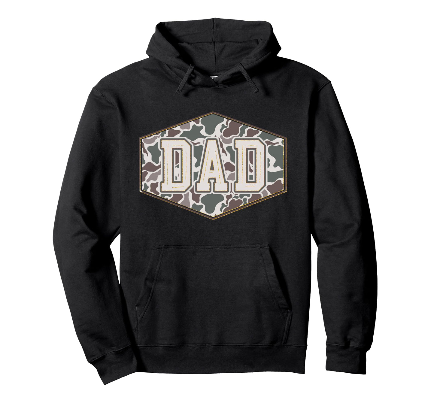 Camo Dad Hunting Fathers Day 2026 Hoodie - Streetwear Style Men Women - T-Shirt, Sweatshirt, Hoodie