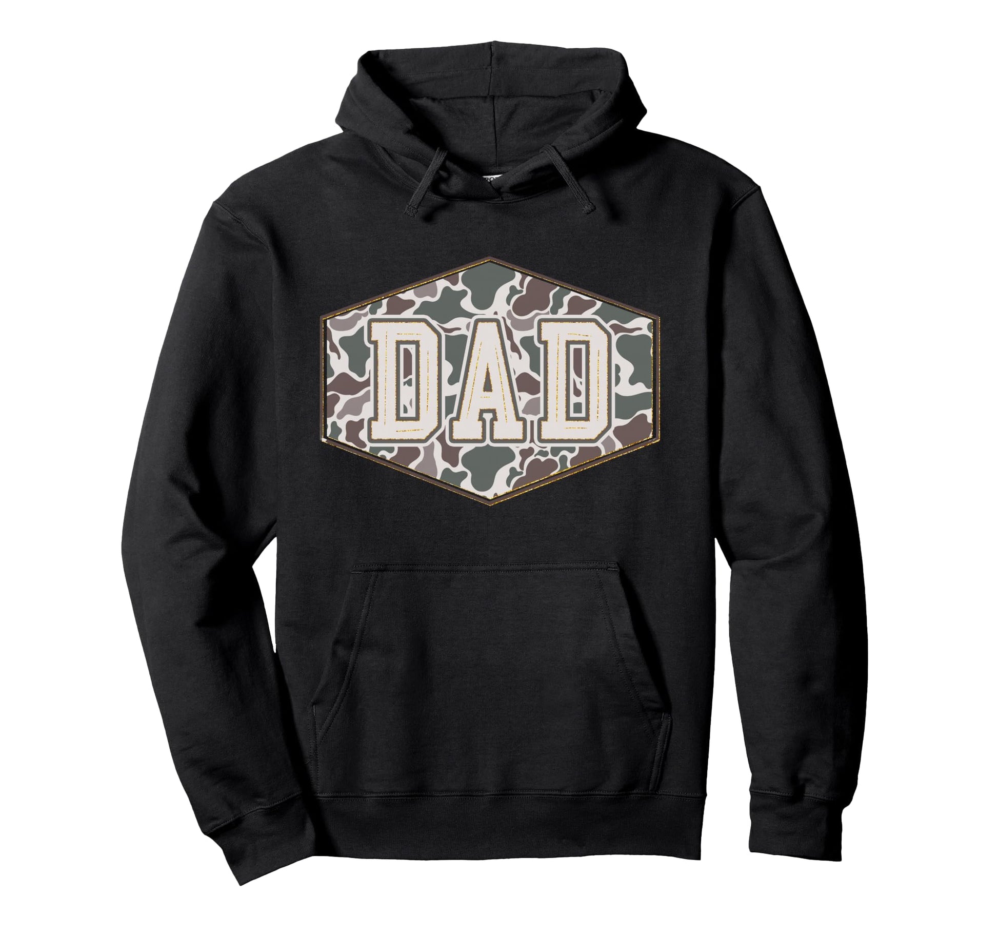 Camo Dad Hunting Fathers Day 2026 Hoodie - Streetwear Style Men Women - T-Shirt, Sweatshirt, Hoodie