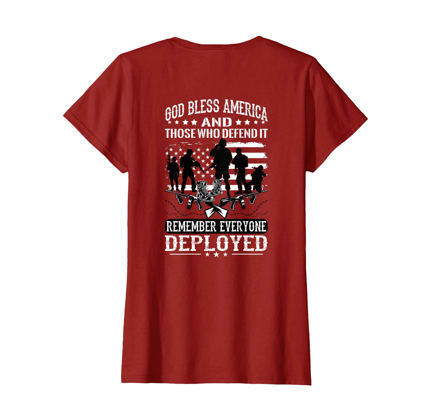We Wear Red Fridays Until They Come T-Shirt - Unique Graphic for Adults - T-Shirt, Sweatshirt, Hoodie