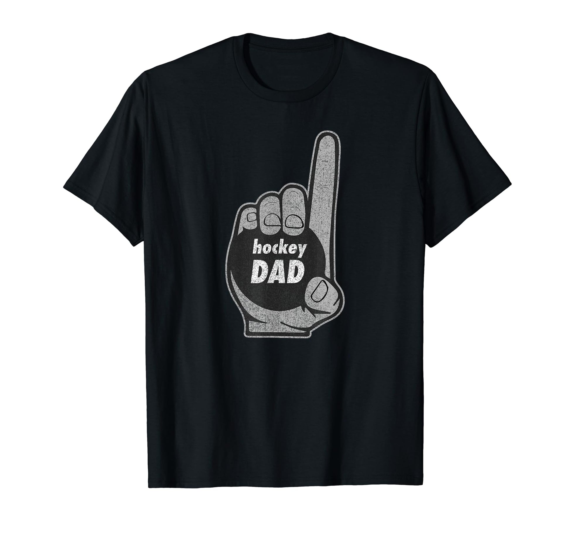 Number One Hockey Dad Fathers Day Gift T-Shirt - Unique Graphic Unisex - T-Shirt, Sweatshirt, Hoodie