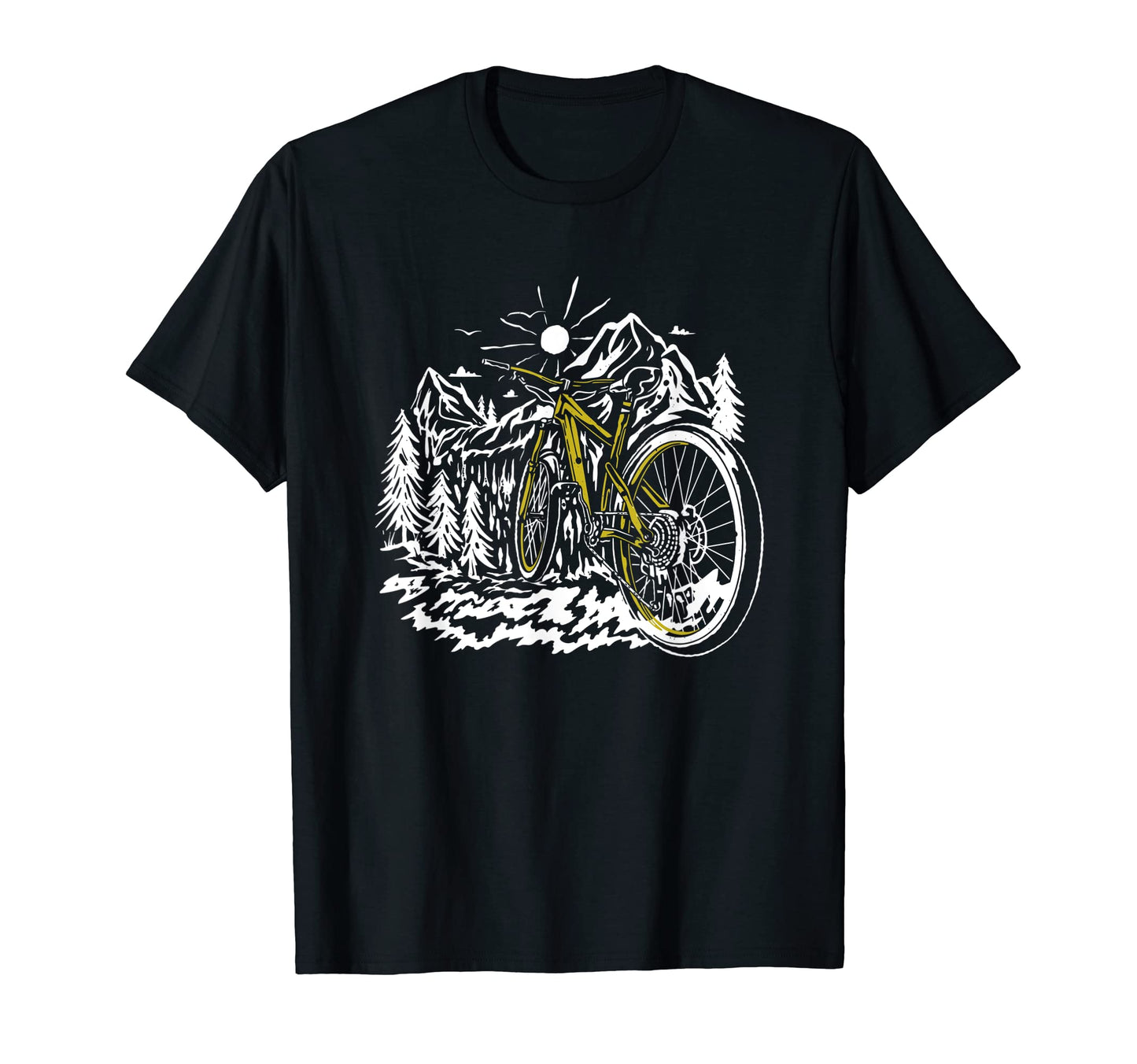 Bike Lover Biker Mountain Bike Rider T-Shirt - Graphic Print for Adults - T-Shirt, Sweatshirt, Hoodie