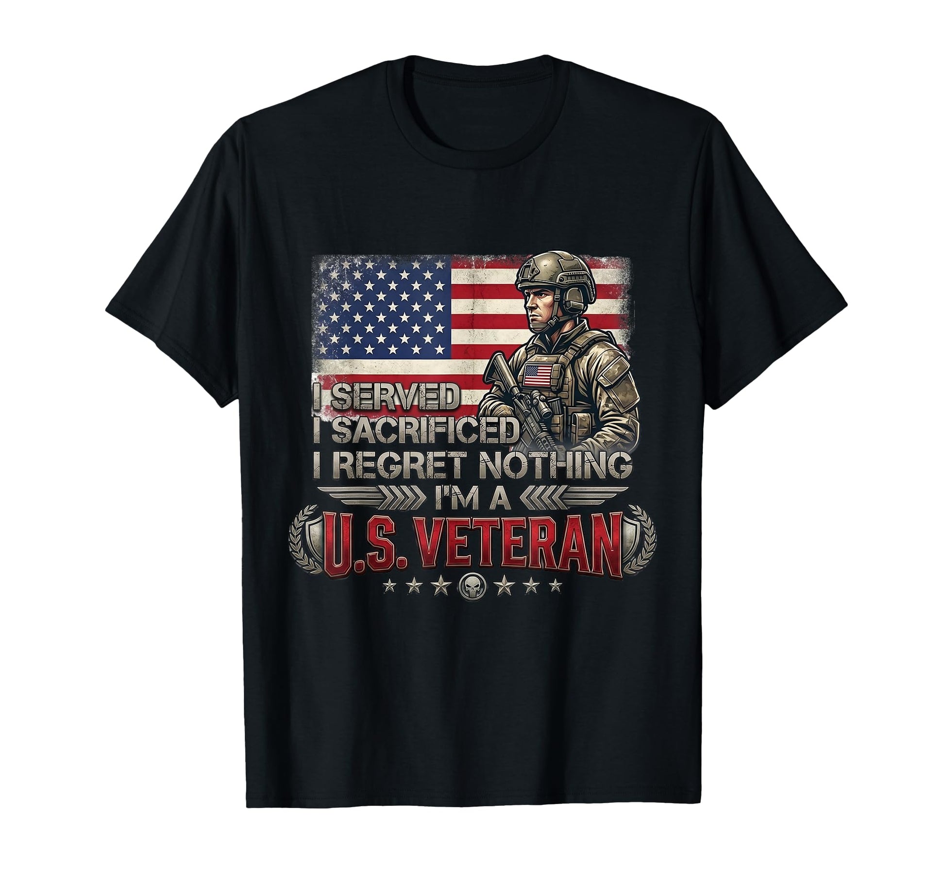 Thank You Your Service Patriotic T-Shirt - Graphic Print for Adults - T-Shirt, Sweatshirt, Hoodie