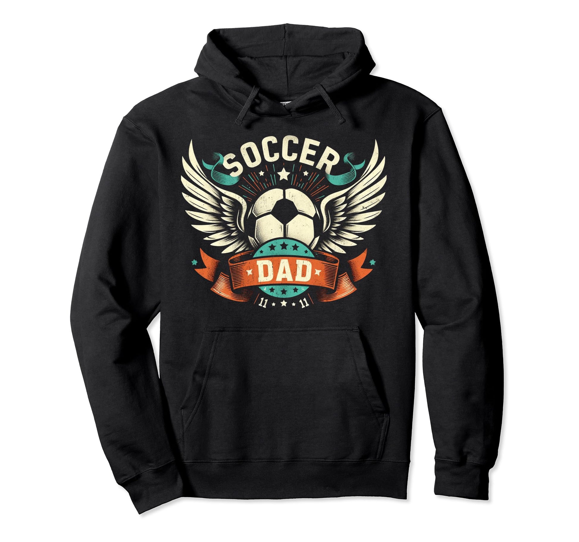 Soccer Dad Family Matching Dad Hoodie - Custom Art Print for Adults - T-Shirt, Sweatshirt, Hoodie