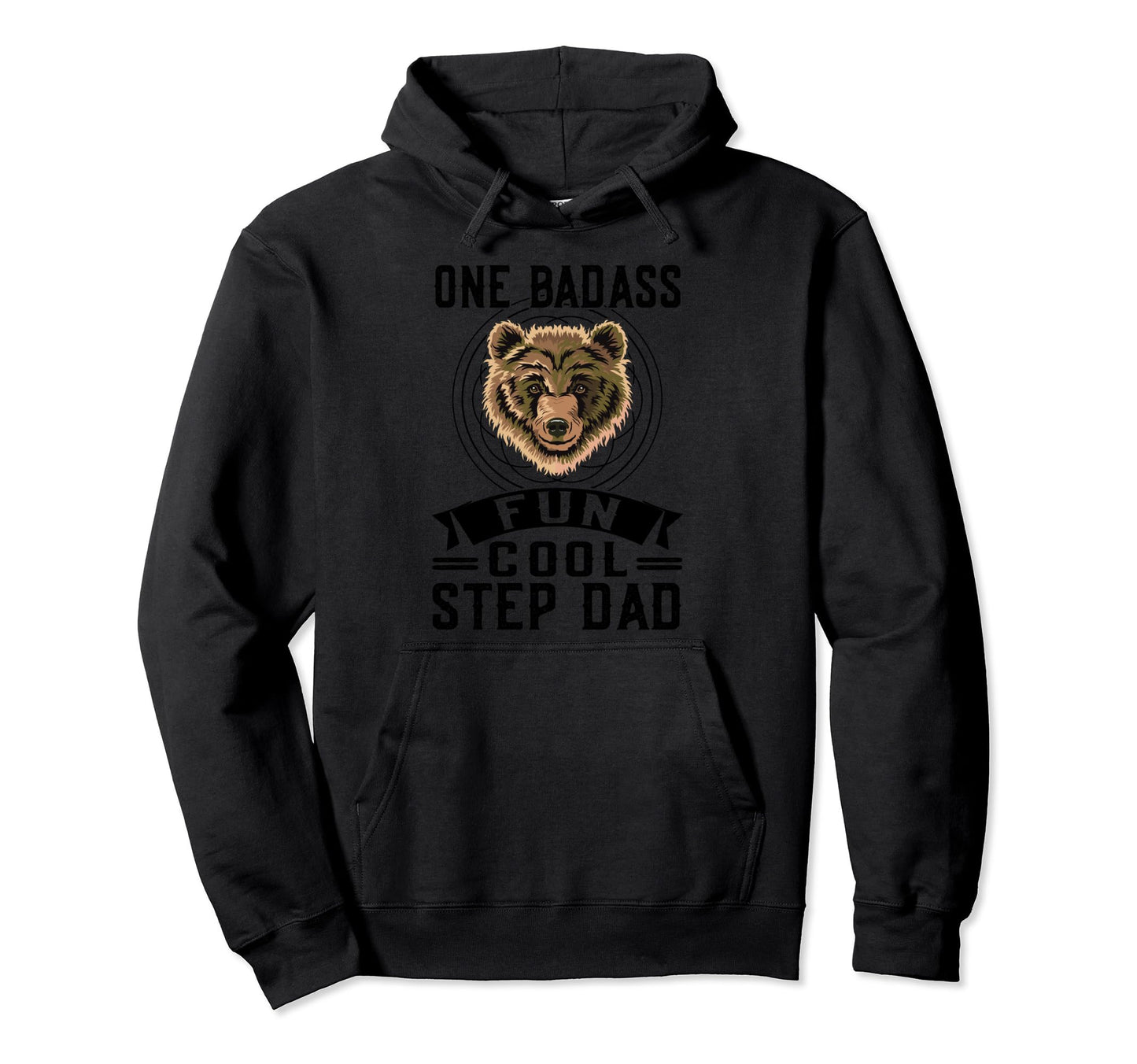 One Fun Step Dad Step Father Hoodie - Trendy Graphic Unisex - T-Shirt, Sweatshirt, Hoodie