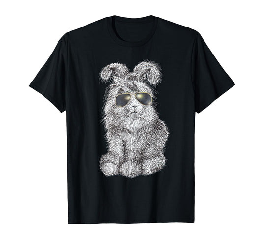 Angora Bunny Rabbit Police T-Shirt - Casual Everyday Wear Men Women - T-Shirt, Sweatshirt, Hoodie