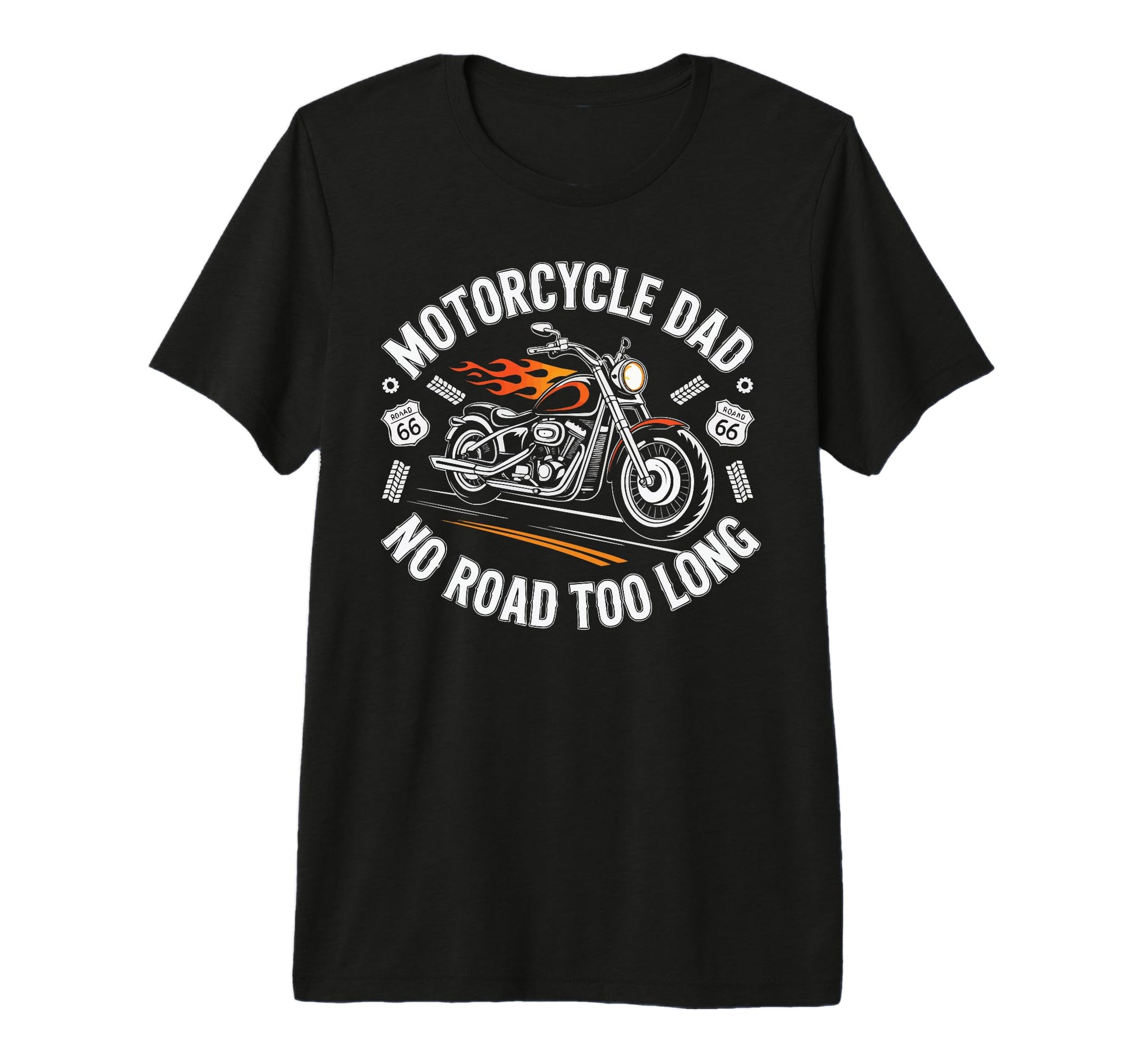 Mens Motorcycle Dad Motorcyle T-Shirt - Fun Novelty Design for Adults - T-Shirt, Sweatshirt, Hoodie