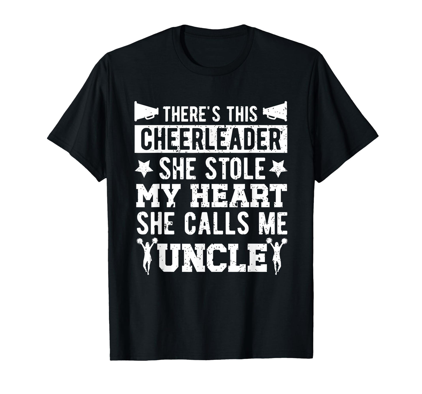 She Calls Me Uncle Cheer Uncle T-Shirt - Custom Art Print Unisex - T-Shirt, Sweatshirt, Hoodie
