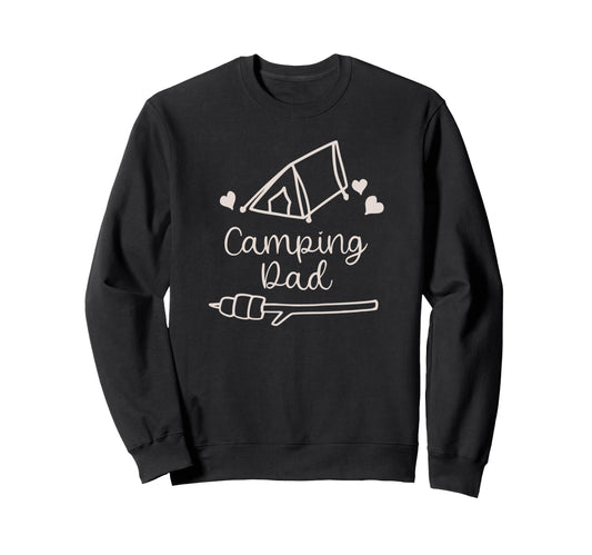 Camping Dad Sweatshirt - Unique Graphic Men Women - T-Shirt, Sweatshirt, Hoodie