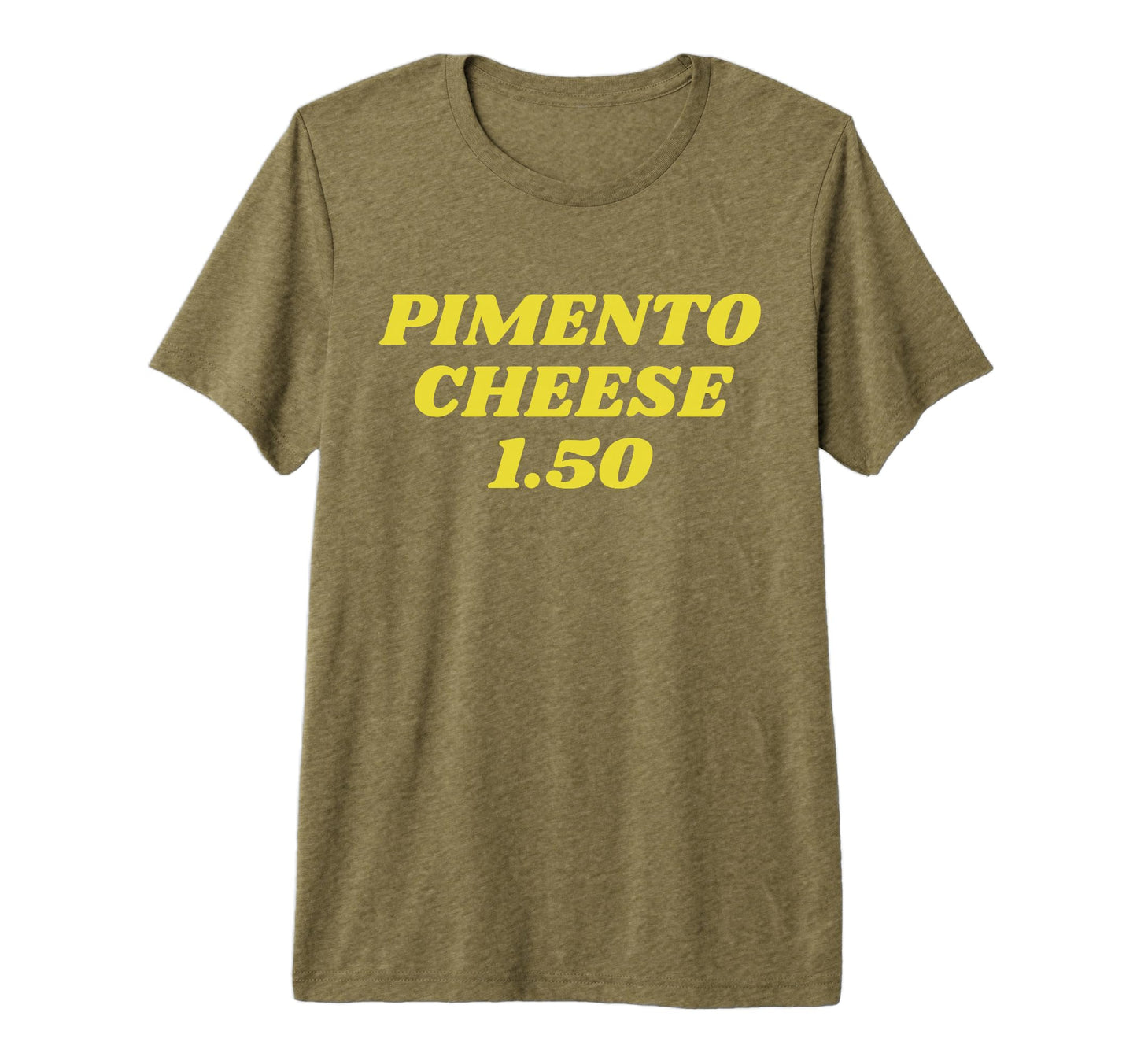 Pimento Cheese Golf Dad Golfing Tri Blend T-Shirt - Minimalist Print Unisex - T-Shirt, Sweatshirt, Hoodie