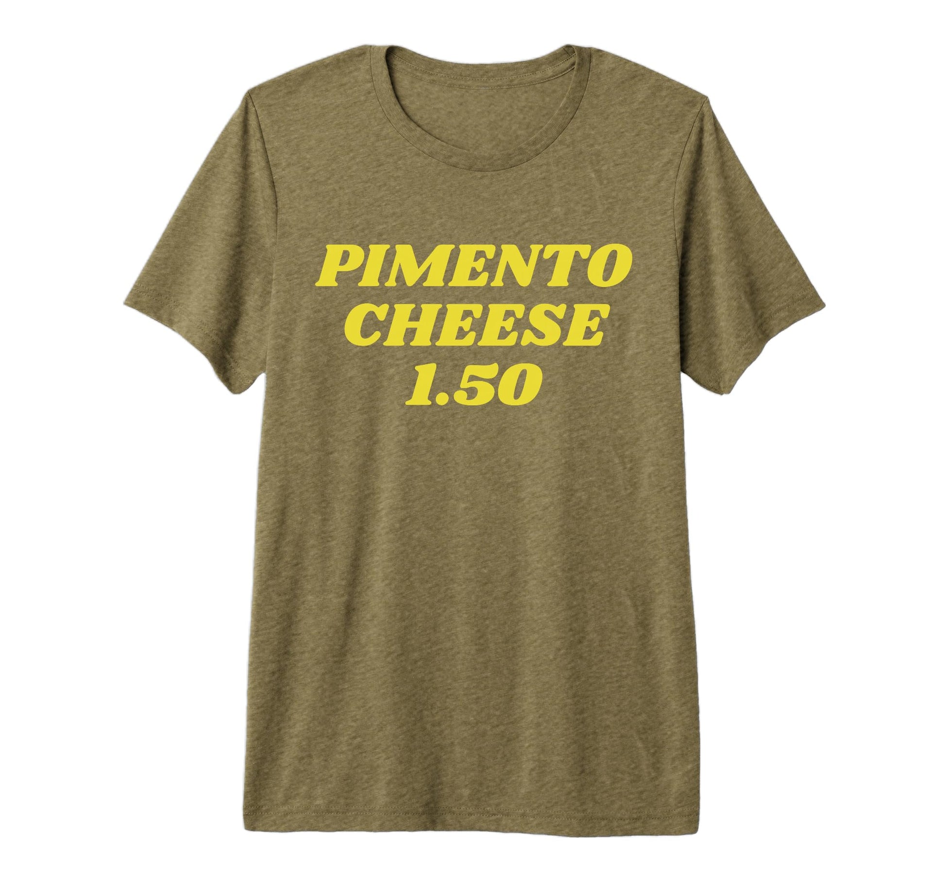 Pimento Cheese Golf Dad Golfing Tri Blend T-Shirt - Minimalist Print Unisex - T-Shirt, Sweatshirt, Hoodie