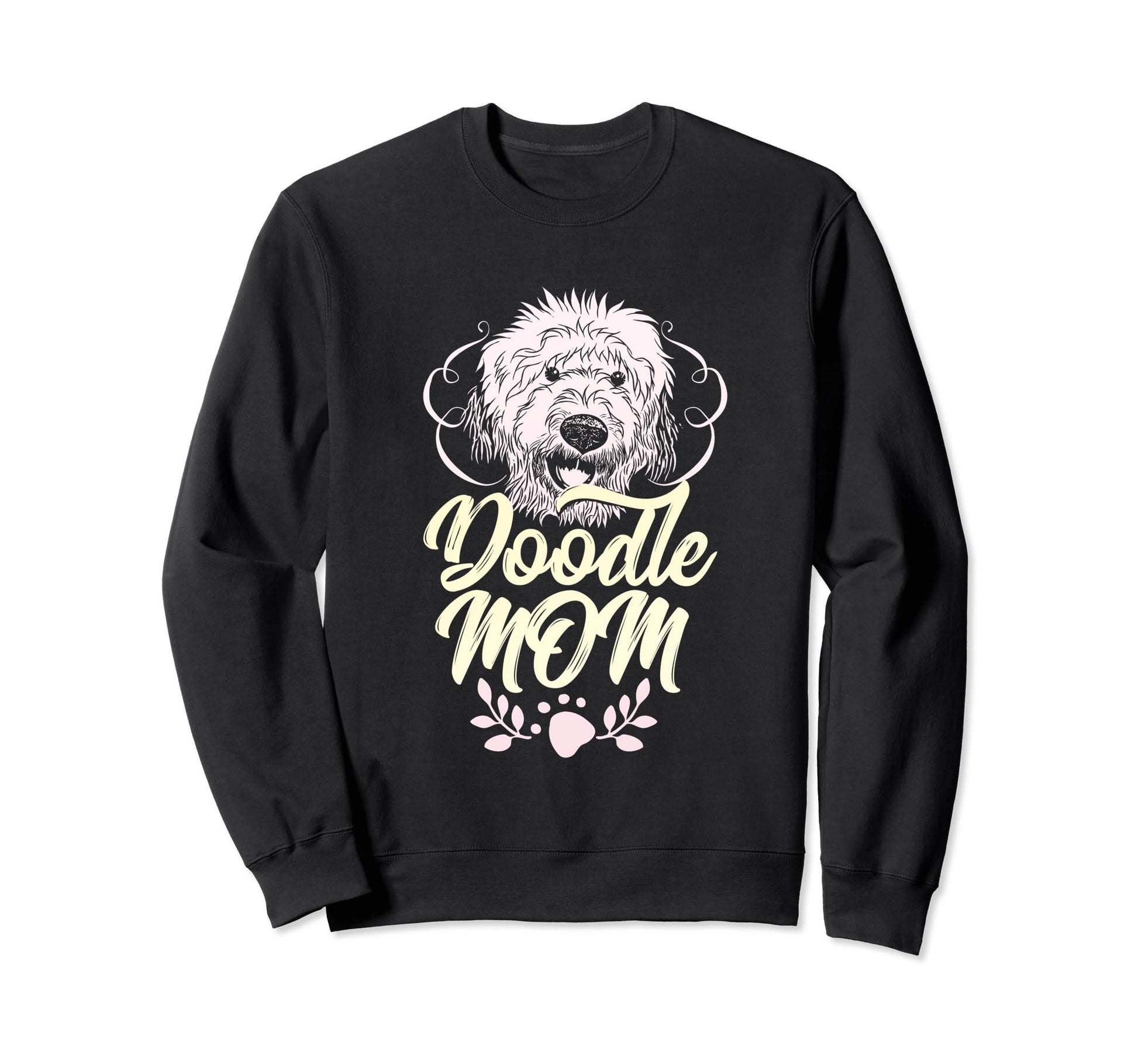 Doodle Mom Goldendoodle Sweatshirt - Custom Art Print Men Women - T-Shirt, Sweatshirt, Hoodie