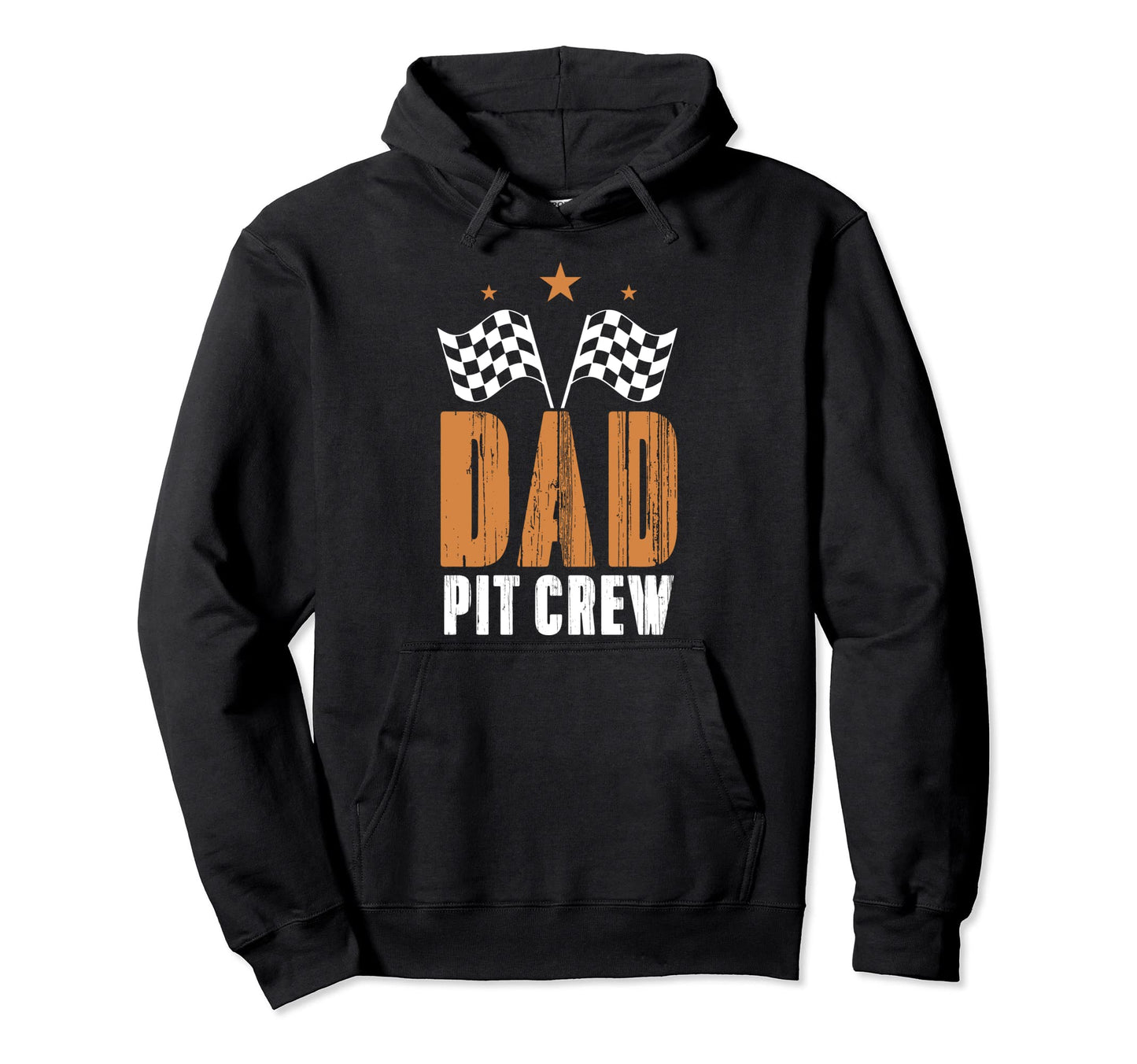 Dad Pit Crew Wheel Tracks Race Brake Hoodie - Aesthetic Graphic Men Women - T-Shirt, Sweatshirt, Hoodie