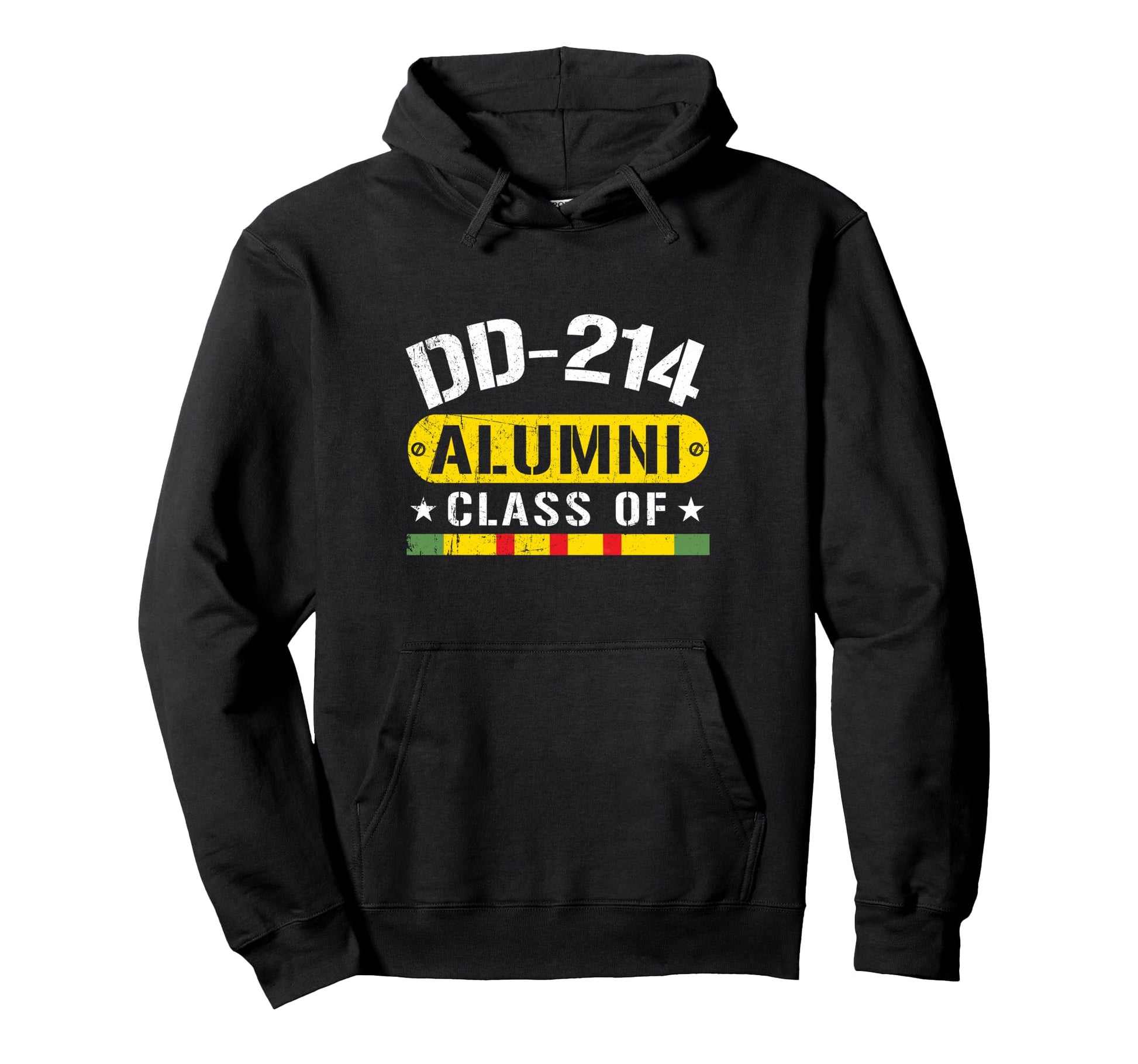 Dd 214 Alumni Class Vietnam Veteran Us Hoodie - Novelty Apparel Unisex - T-Shirt, Sweatshirt, Hoodie