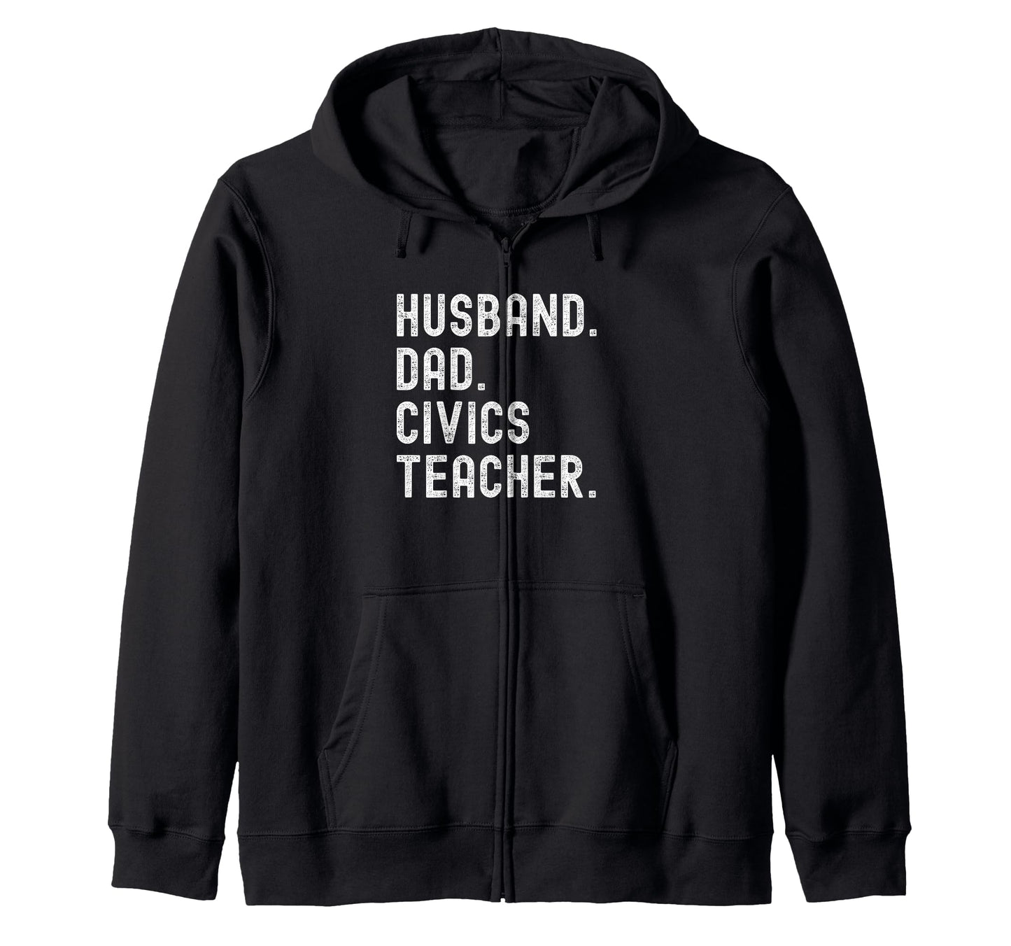 Husband Dad Civics Teacher T Shirts T-Shirt - Minimalist Print for Adults - T-Shirt, Sweatshirt, Hoodie