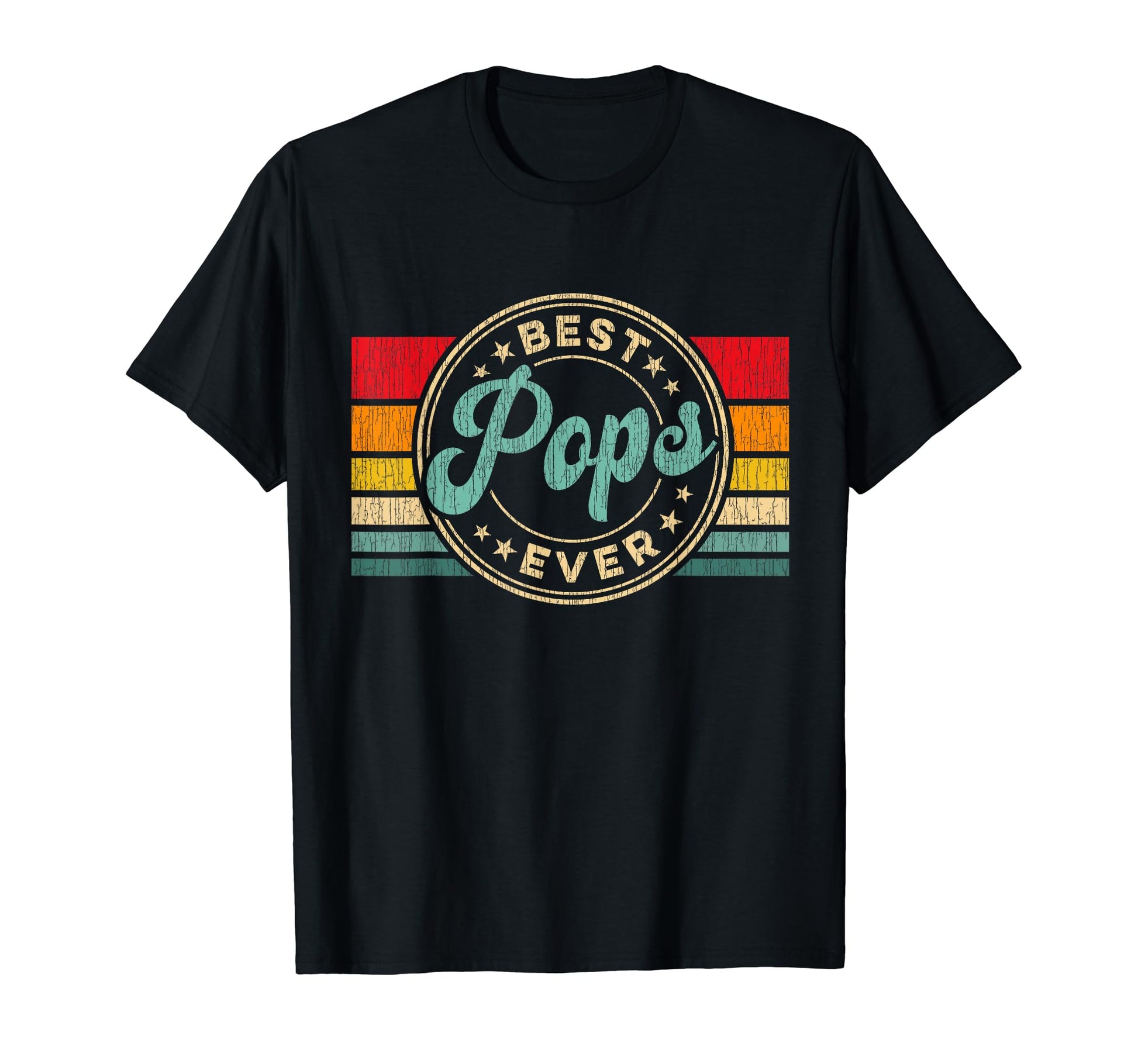 Best Pops Ever Fathers Day Gift T-Shirt - Custom Art Print Unisex - T-Shirt, Sweatshirt, Hoodie