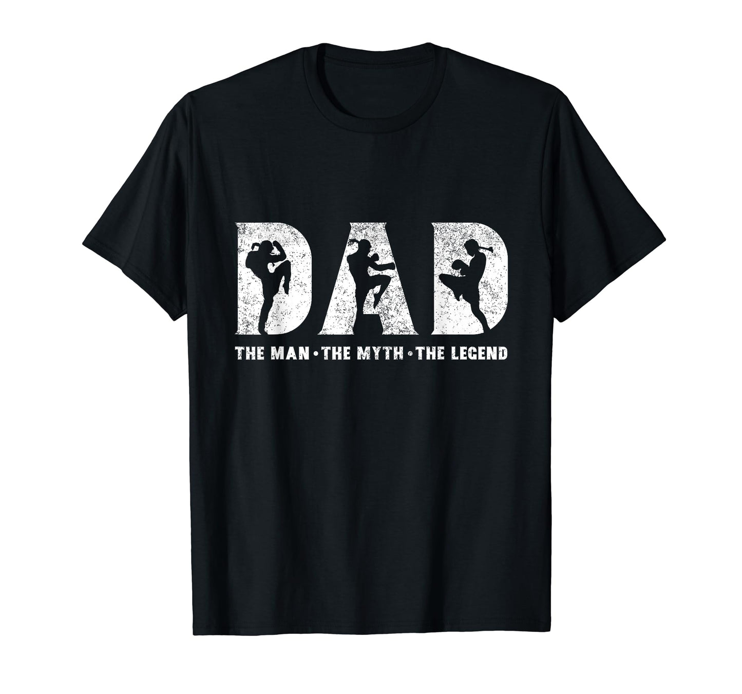 Muay Thai Dad Myth Legend Fathers Day T-Shirt - Streetwear Style Unisex - T-Shirt, Sweatshirt, Hoodie