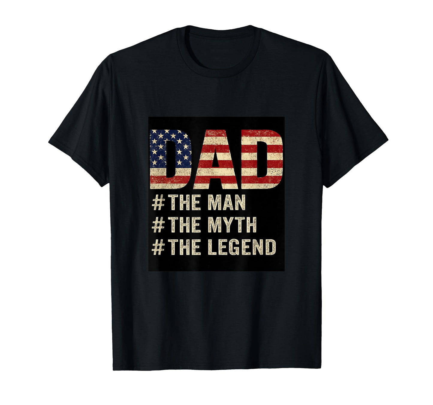Dad Myth Legend T-Shirt - Trendy Graphic for Adults - T-Shirt, Sweatshirt, Hoodie
