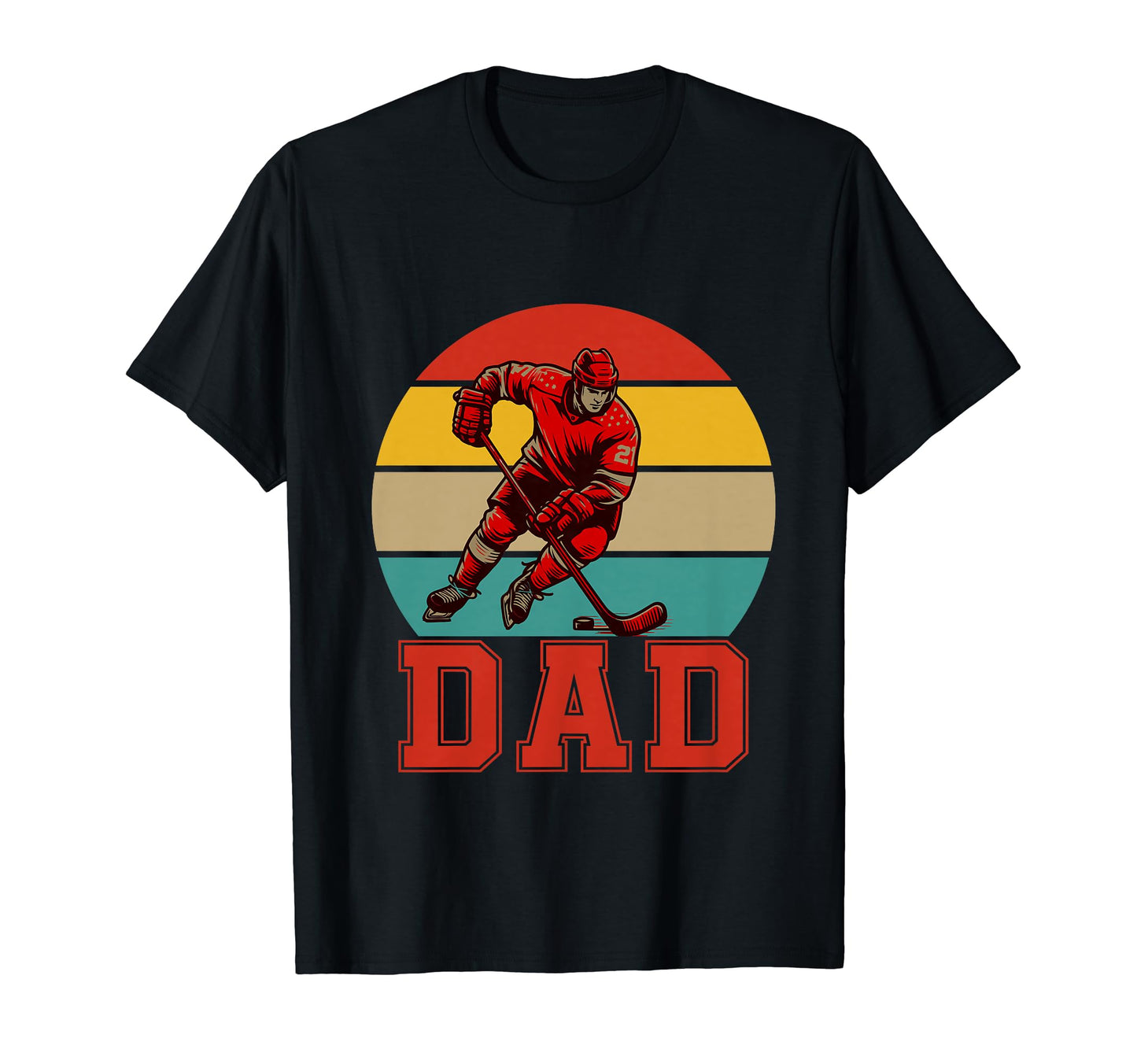 Dad Matching Ice Hockey Player Fan T-Shirt - Streetwear Style Men Women - T-Shirt, Sweatshirt, Hoodie