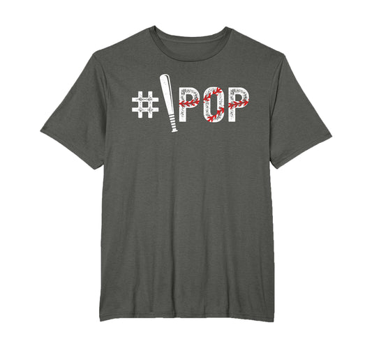 1 Pop Baseball Pop Baseball Player Pop T-Shirt - Custom Art Print Men Women - T-Shirt, Sweatshirt, Hoodie