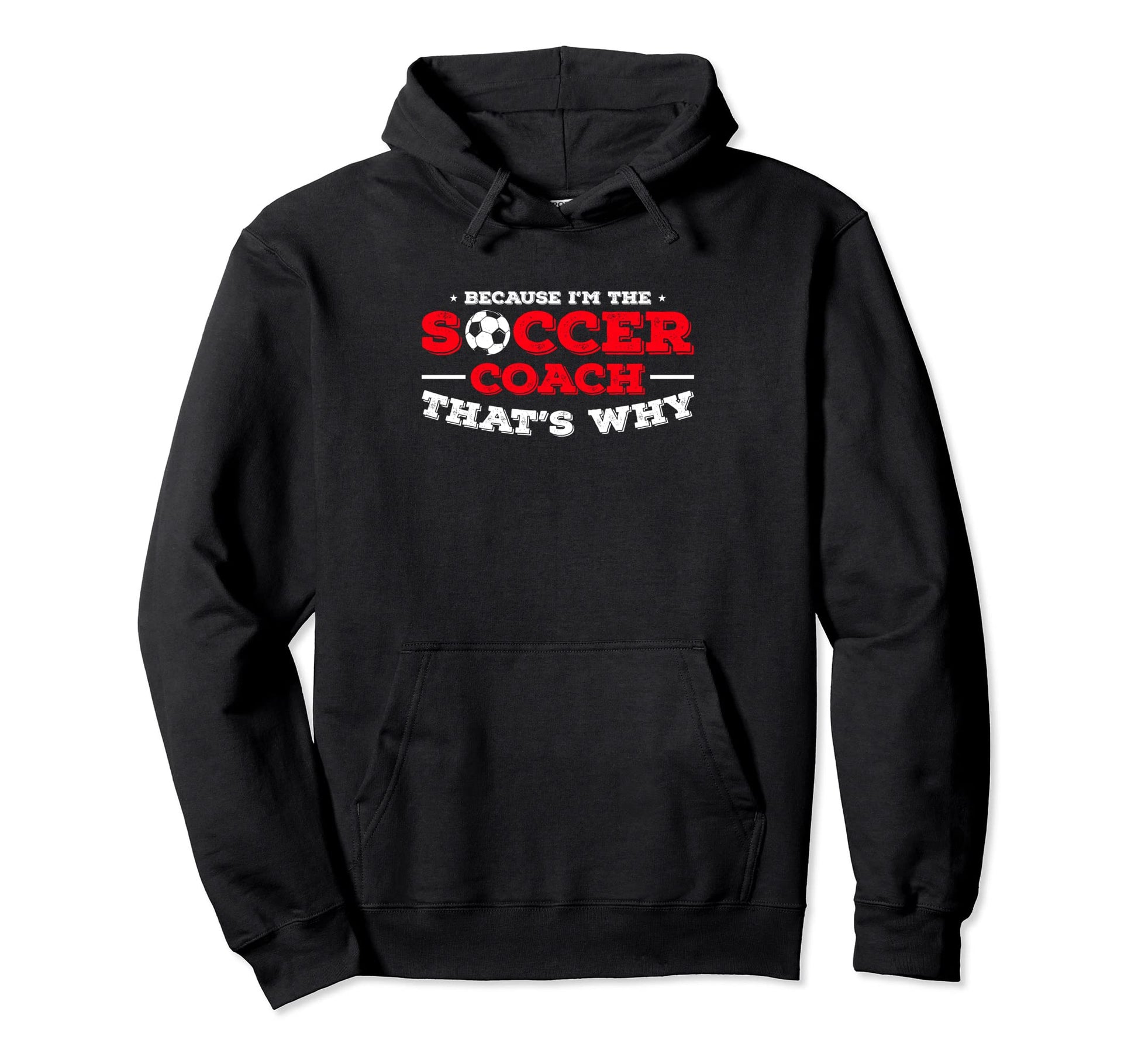 Coaching Soccer Dad Coach Soccer Coach Hoodie - Minimalist Print Men Women - T-Shirt, Sweatshirt, Hoodie
