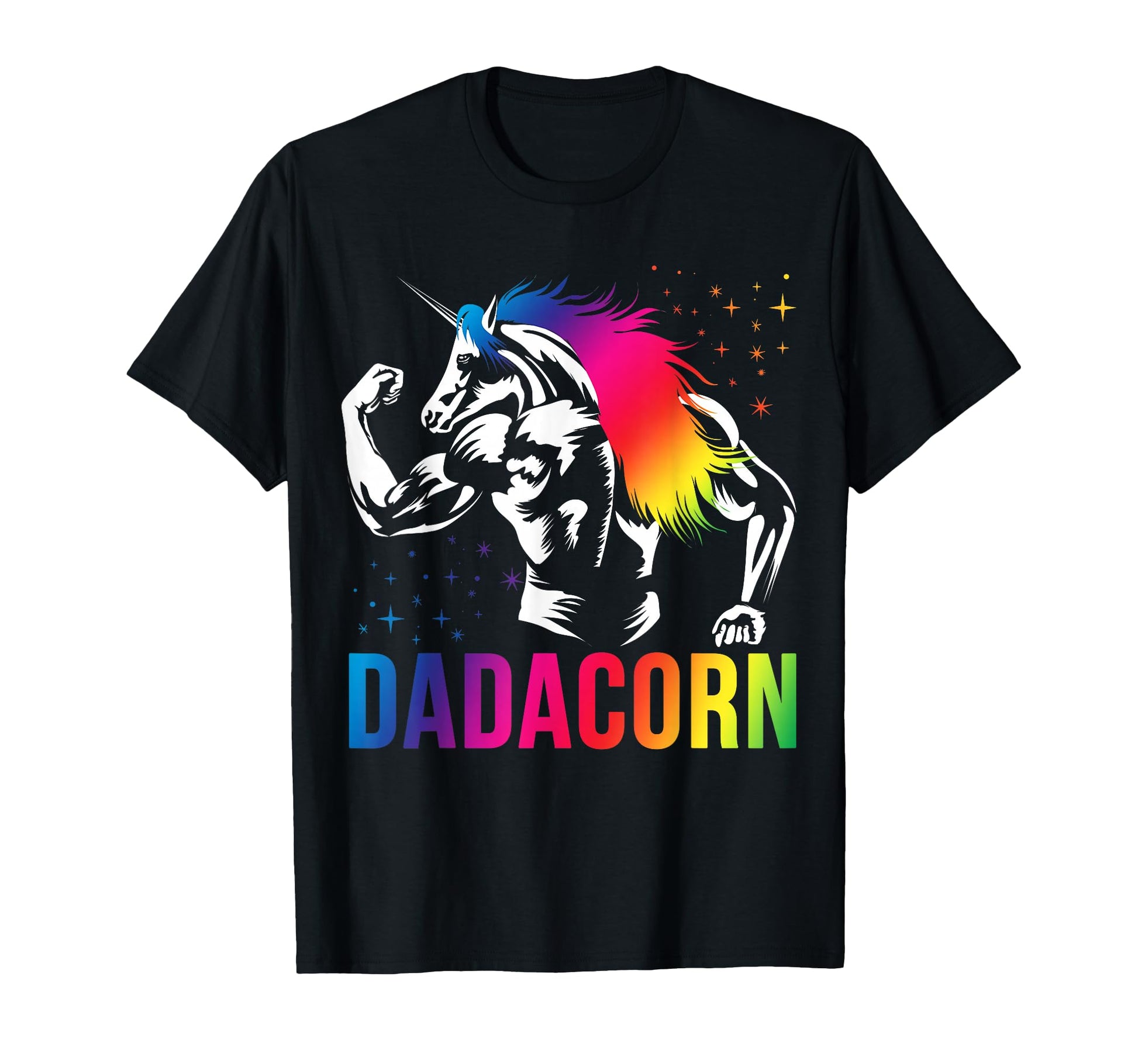 Dadacorn Muscle Fathers Day Joke T-Shirt - Streetwear Style Men Women - T-Shirt, Sweatshirt, Hoodie