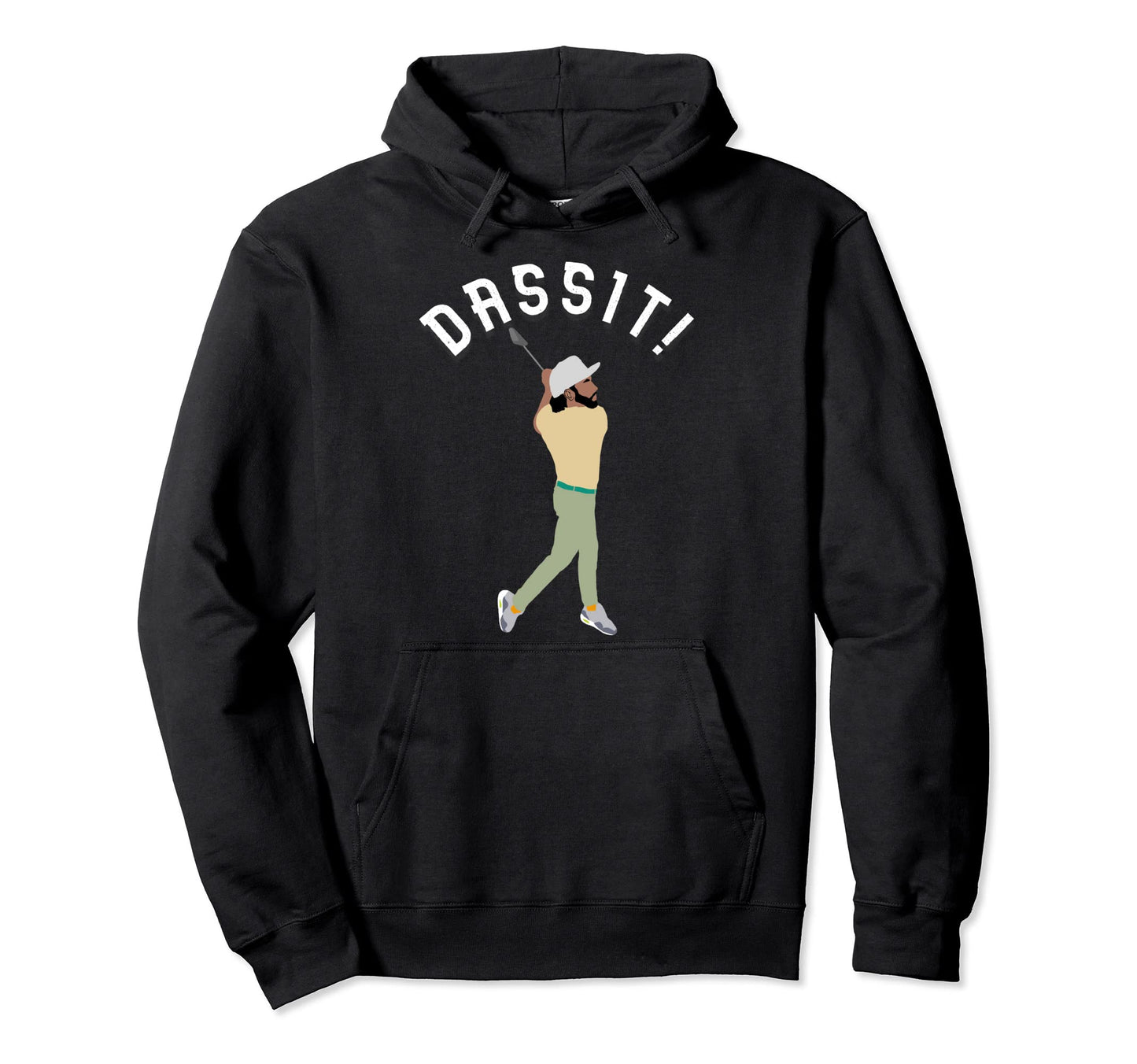 Dassit Funny Golfing Manolo Funny Golf Hoodie - Streetwear Style Men Women - T-Shirt, Sweatshirt, Hoodie