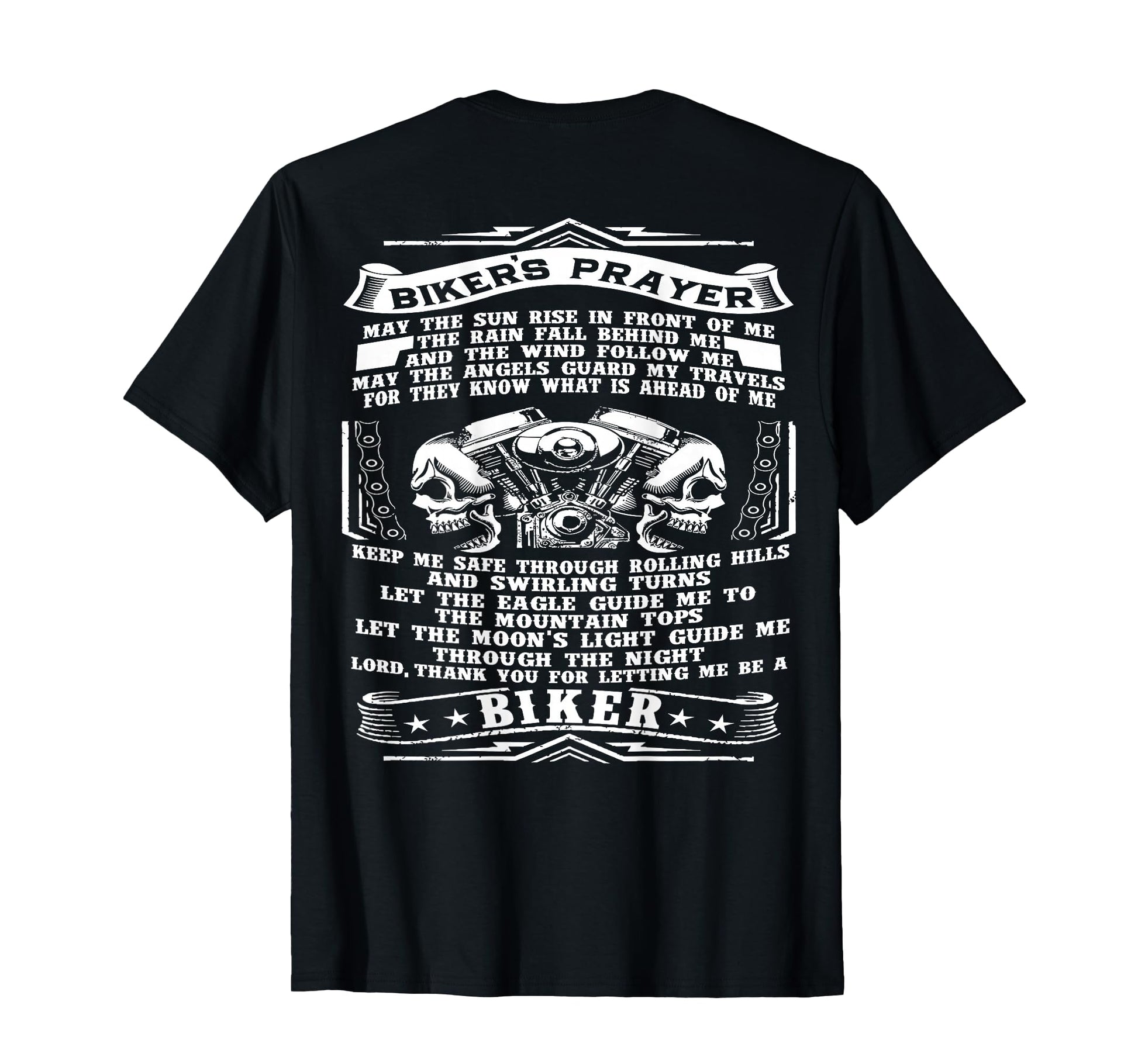 Born To Be Biker T-Shirt - Unique Graphic Unisex - T-Shirt, Sweatshirt, Hoodie