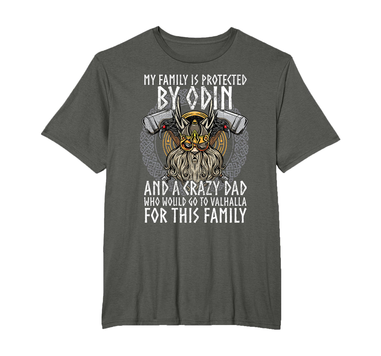 Viking Norse Mythology Husband T-Shirt - Custom Art Print for Adults - T-Shirt, Sweatshirt, Hoodie