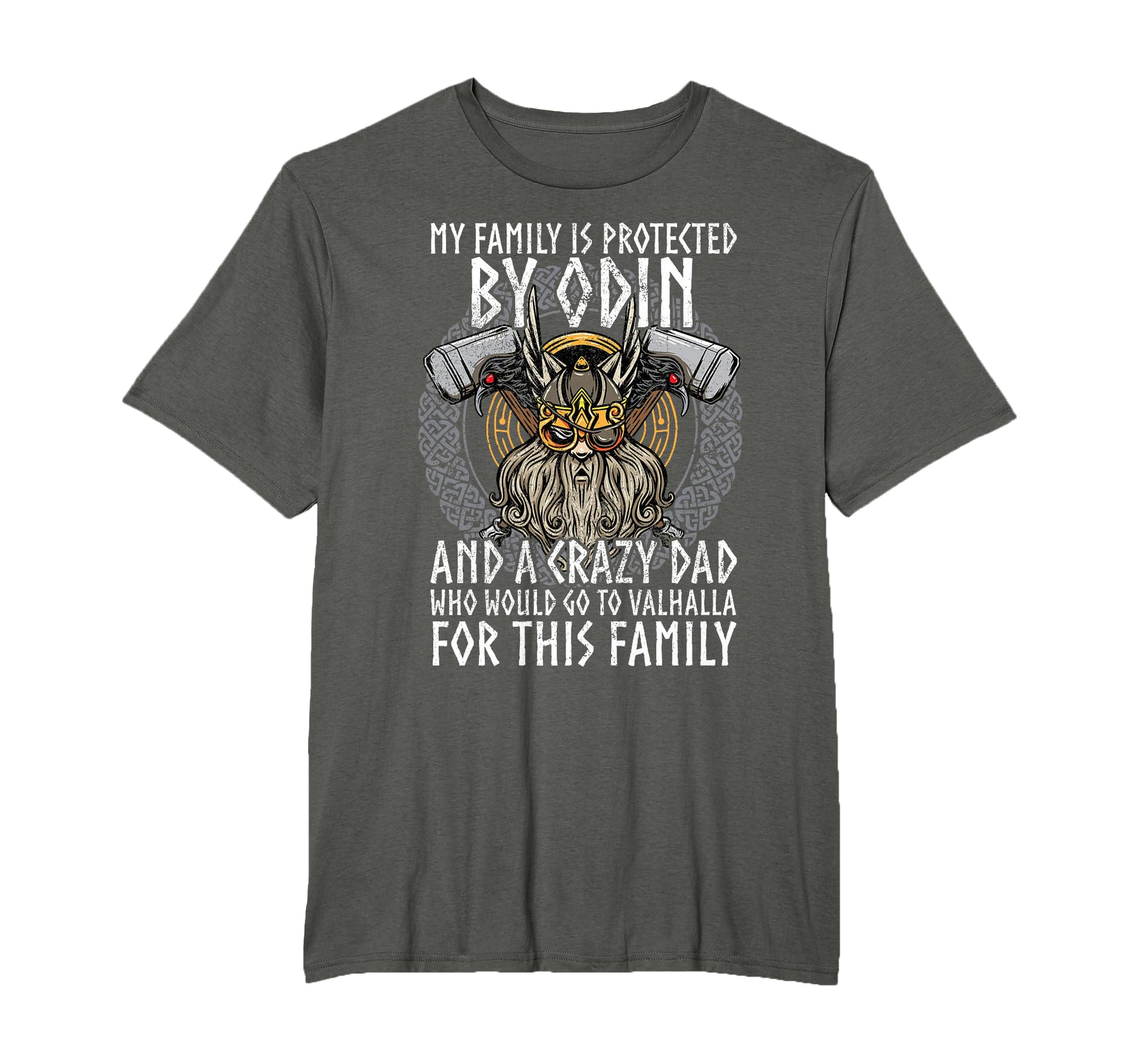 Viking Norse Mythology Husband T-Shirt - Custom Art Print for Adults - T-Shirt, Sweatshirt, Hoodie