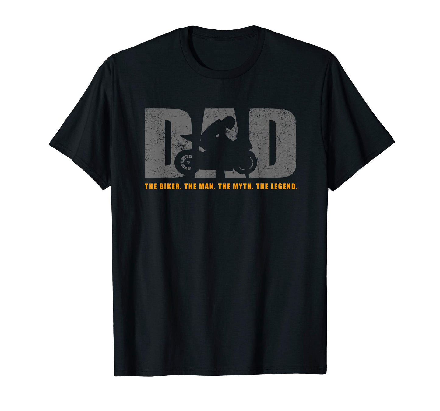 Mens Motorcycle Biker Dads T-Shirt - Fun Novelty Design for Adults - T-Shirt, Sweatshirt, Hoodie
