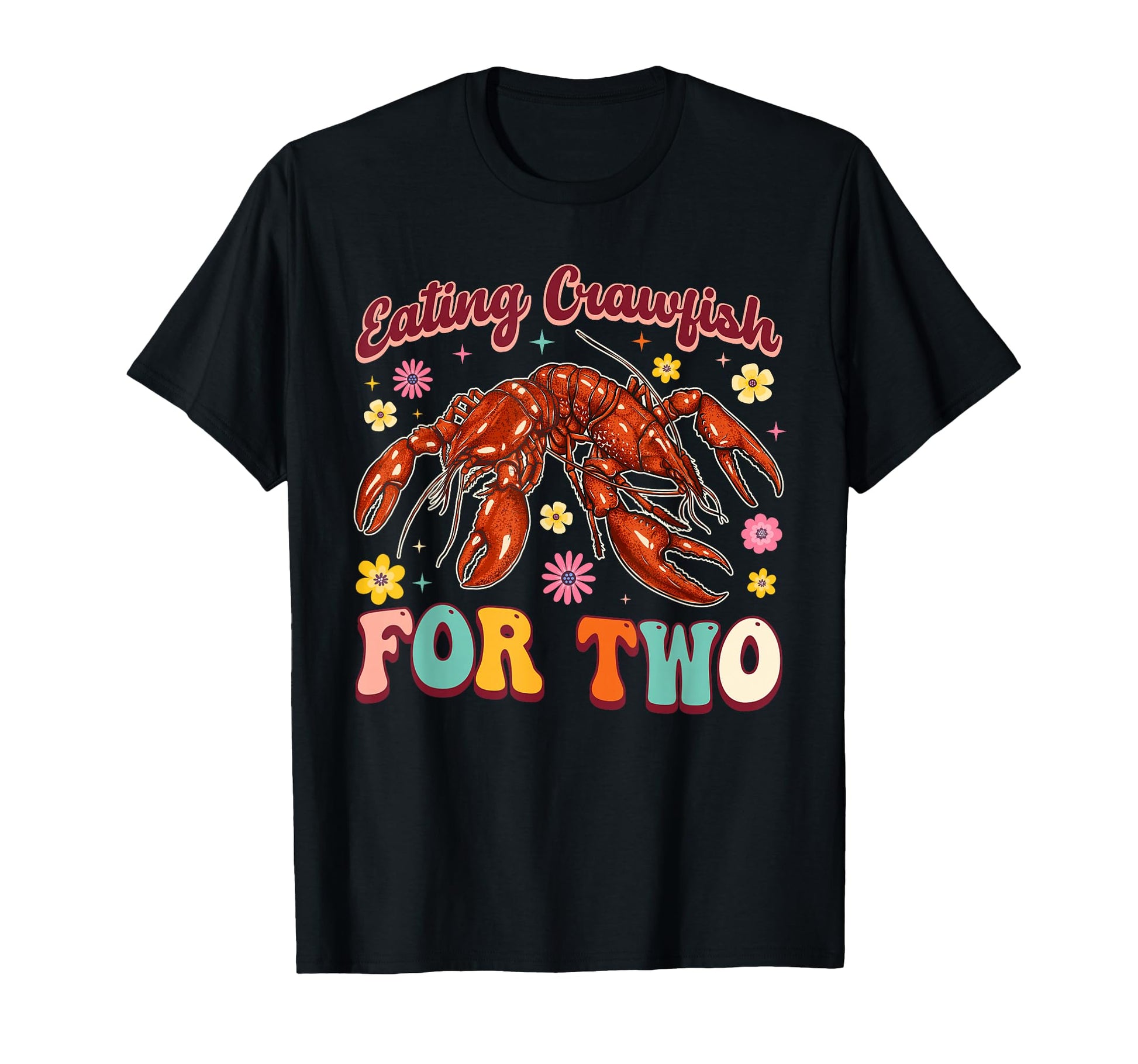 Eating Crawfish Two Crawfish Boil T-Shirt - Casual Everyday Wear Men Women - T-Shirt, Sweatshirt, Hoodie