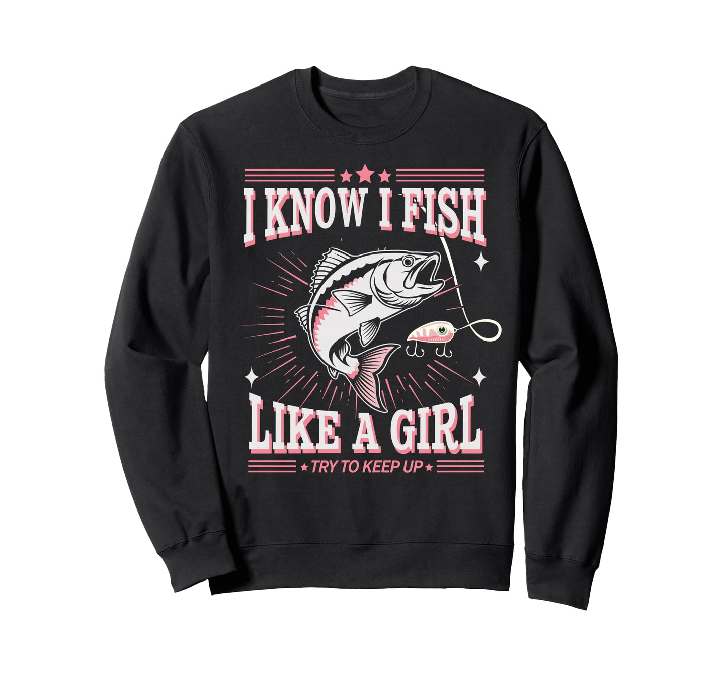 Fish Like Fish Fun Fishing Funny Sweatshirt - Streetwear Style for Adults - T-Shirt, Sweatshirt, Hoodie