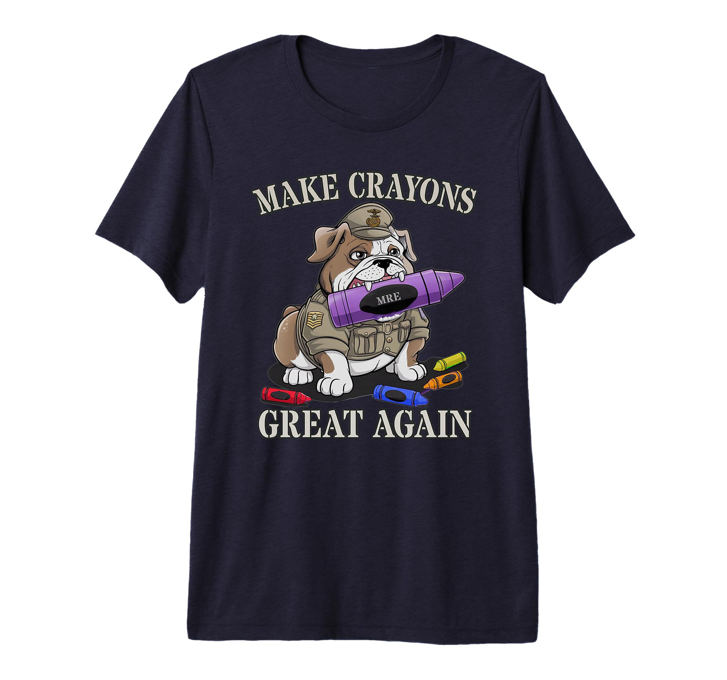 Funny Make Crayons Great Again T-Shirt - Casual Everyday Wear Unisex - T-Shirt, Sweatshirt, Hoodie