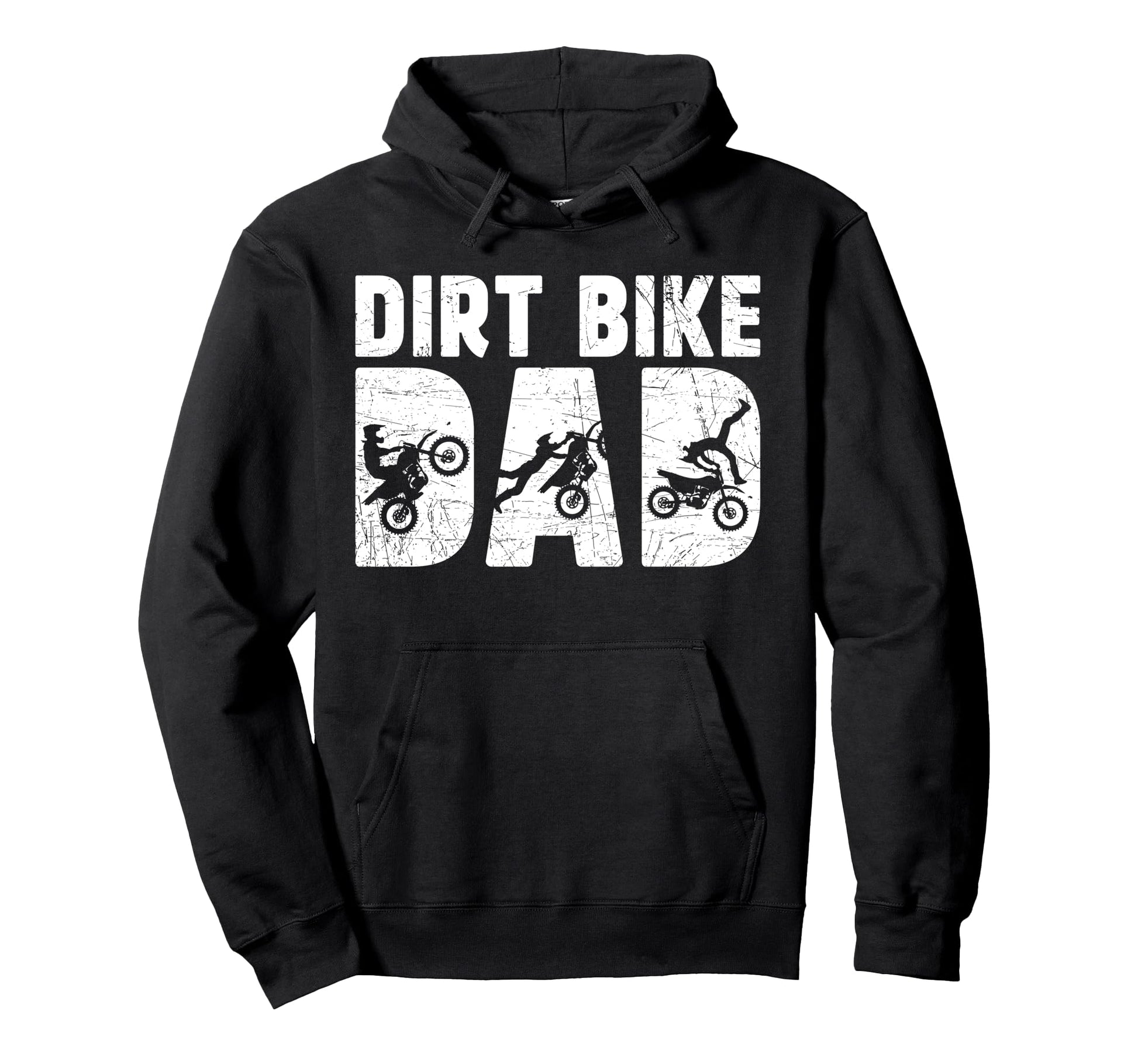 Dirt Bike Dad Dirt Biker Dad Dirt Hoodie - Minimalist Print for Adults - T-Shirt, Sweatshirt, Hoodie