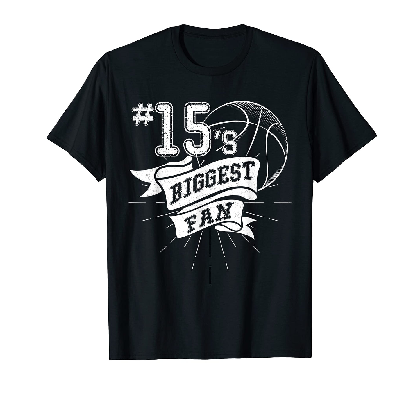 Number 15S Biggest Fan T-Shirt - Casual Everyday Wear for Adults - T-Shirt, Sweatshirt, Hoodie