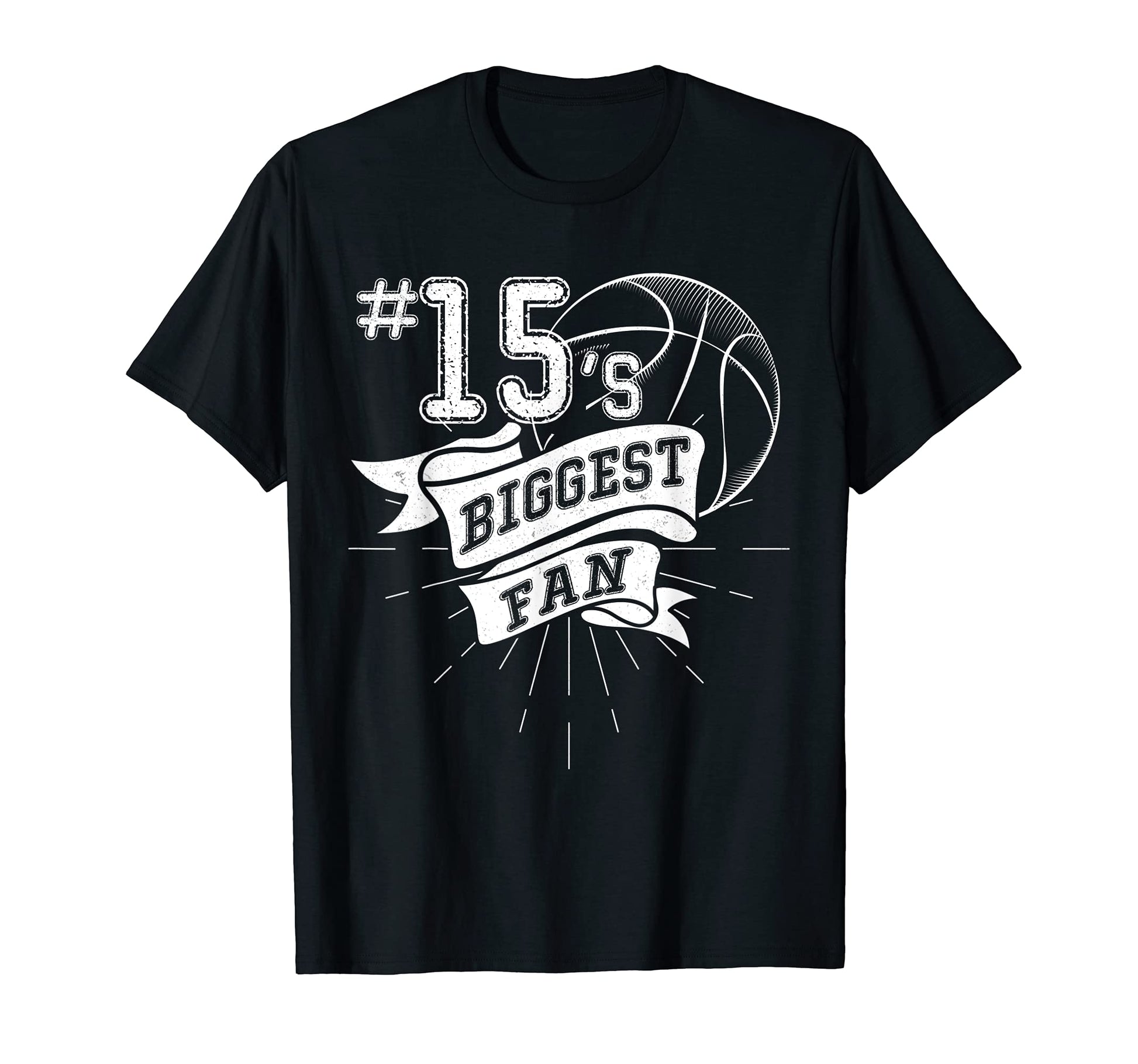 Number 15S Biggest Fan T-Shirt - Casual Everyday Wear for Adults - T-Shirt, Sweatshirt, Hoodie