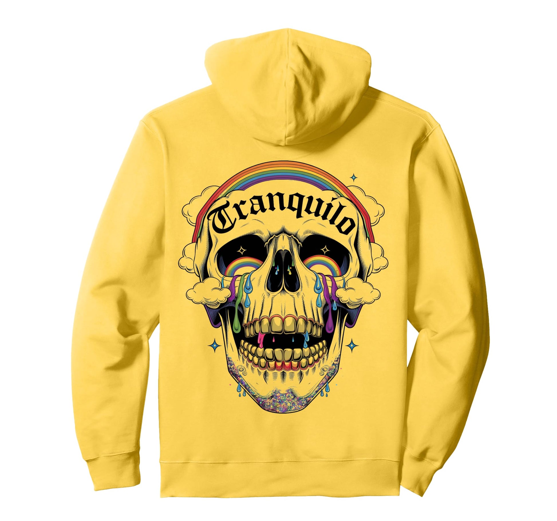 Funny Skeleton Meme Face Tranquilo Hoodie - Fun Novelty Design Men Women - T-Shirt, Sweatshirt, Hoodie