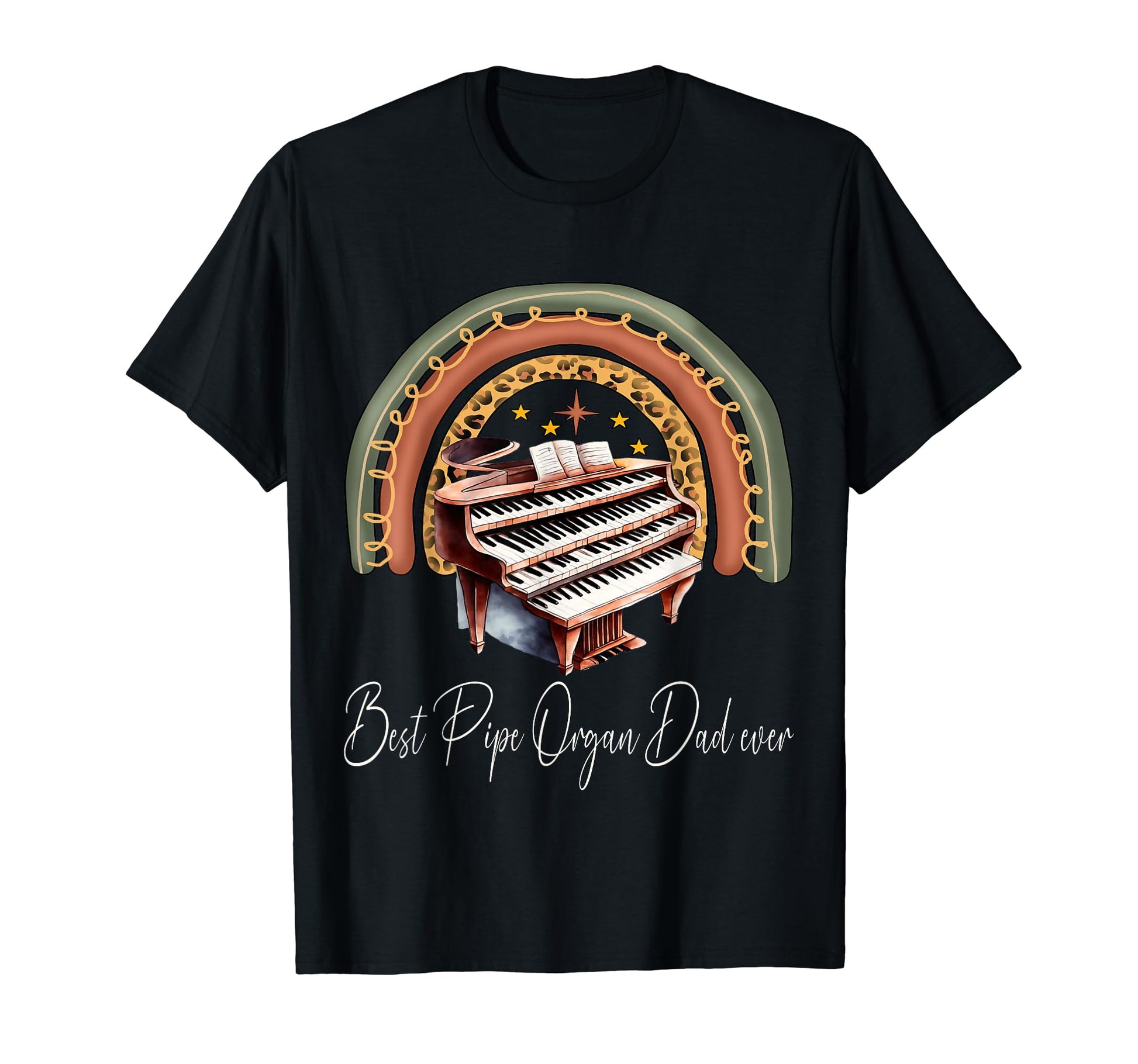Best Pipe Organ Dad Ever Pipe Organist T-Shirt - Novelty Apparel Unisex - T-Shirt, Sweatshirt, Hoodie