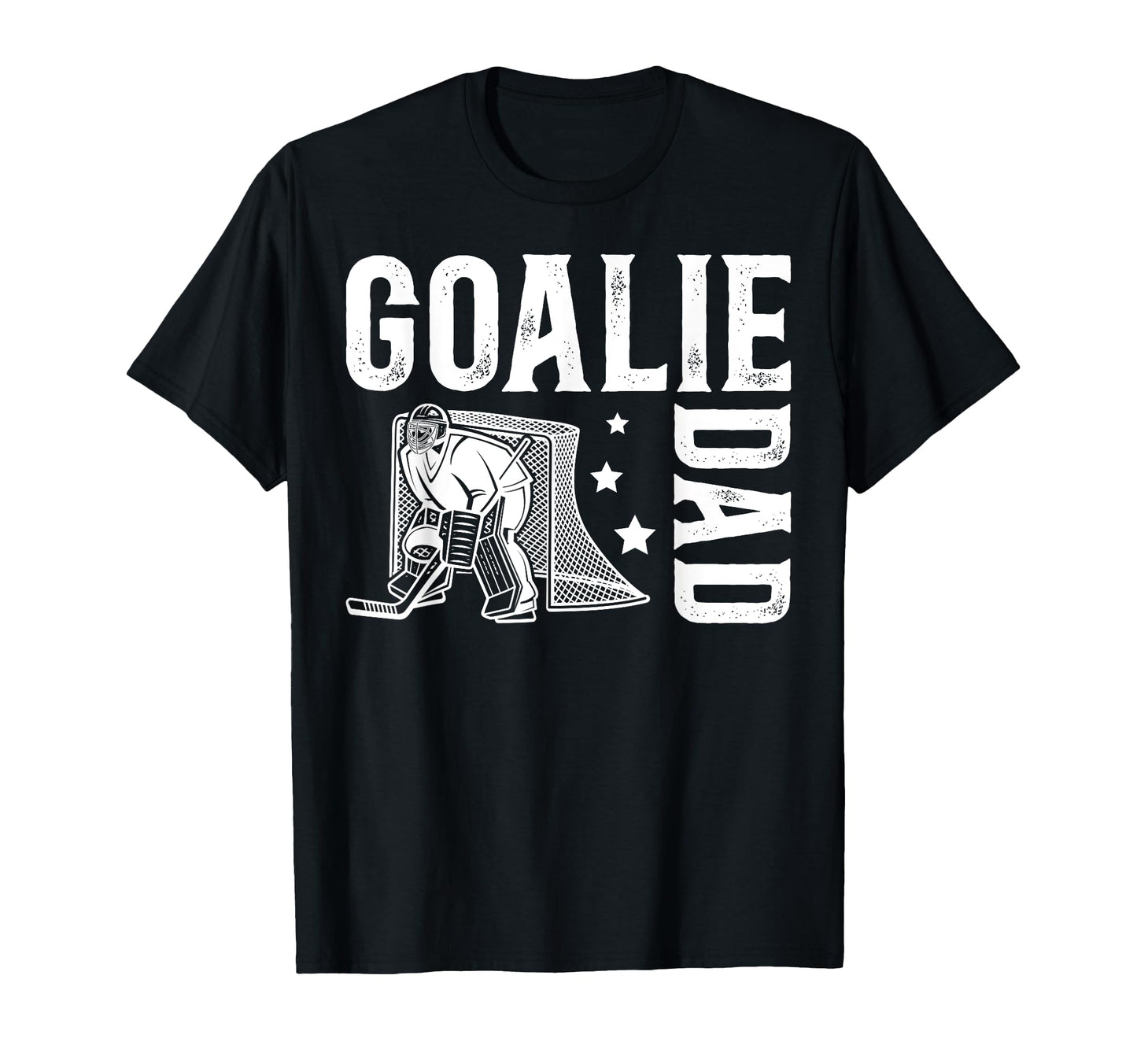 Ice Hockey Goalie Dad Ice Hockey T-Shirt - Trendy Graphic Men Women - T-Shirt, Sweatshirt, Hoodie