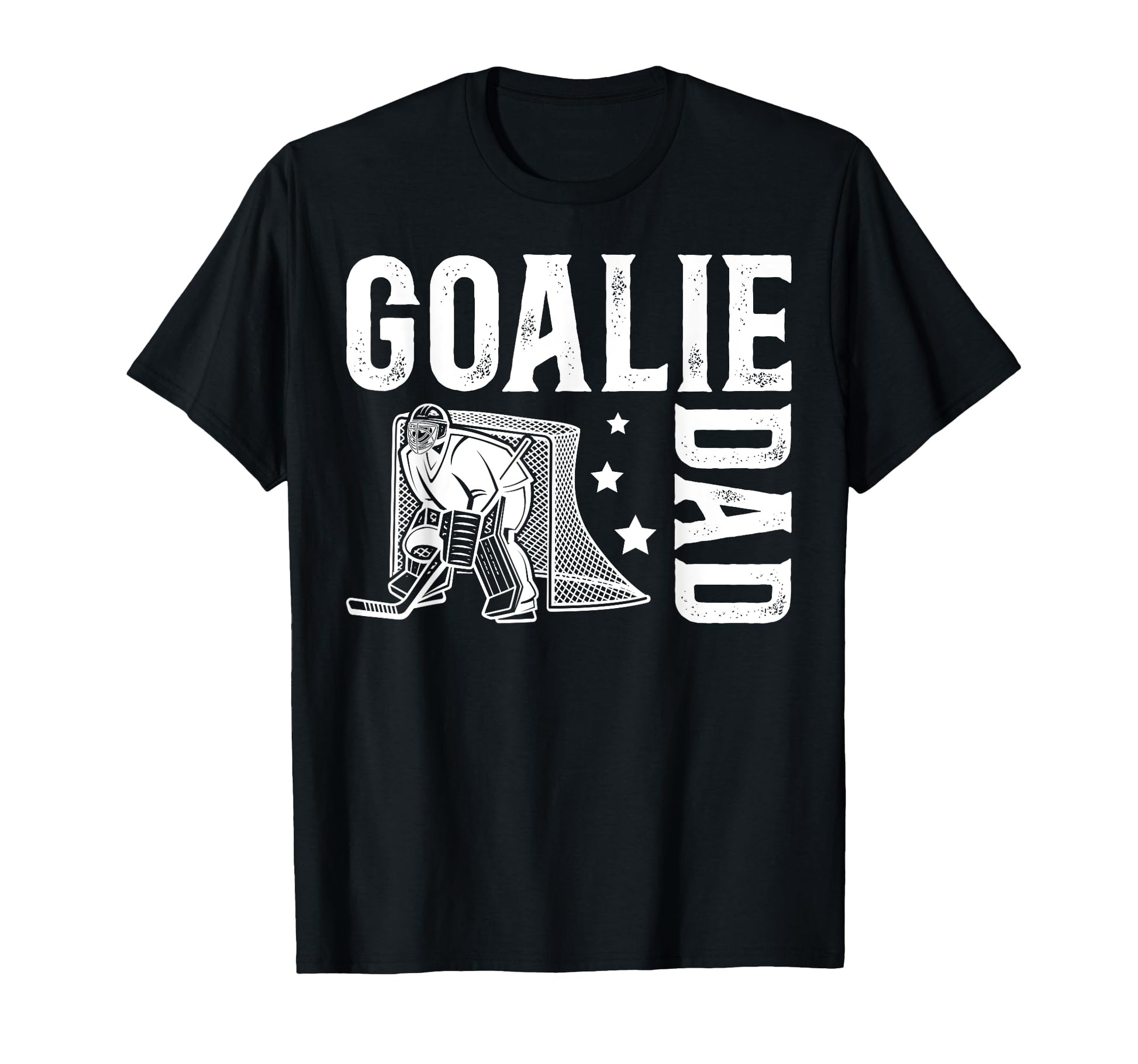 Ice Hockey Goalie Dad Ice Hockey T-Shirt - Trendy Graphic Men Women - T-Shirt, Sweatshirt, Hoodie