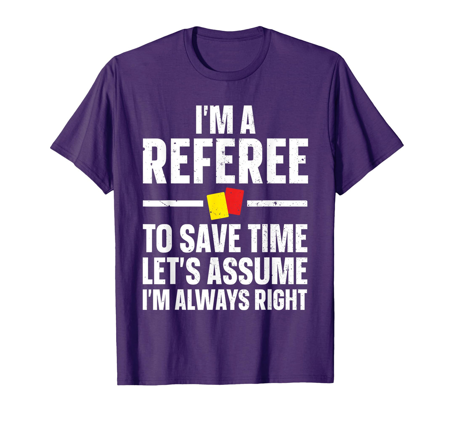 Referee Reffing Sports Ref Referee T-Shirt - Fun Novelty Design Unisex - T-Shirt, Sweatshirt, Hoodie