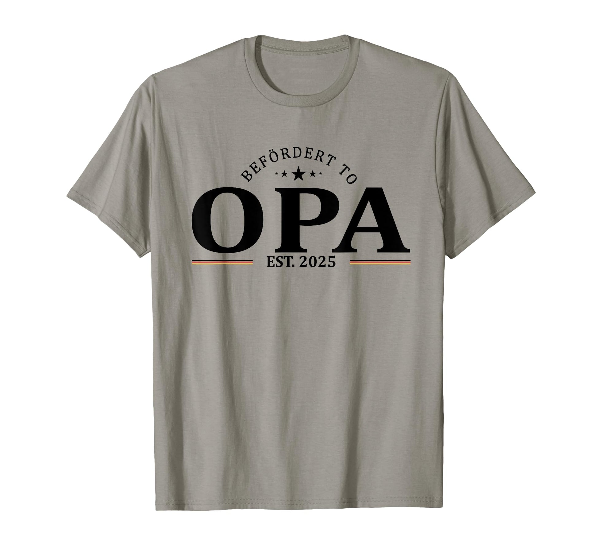 Promoted To Grandpa Est 2025 Grandfather T-Shirt - Streetwear Style Unisex - T-Shirt, Sweatshirt, Hoodie