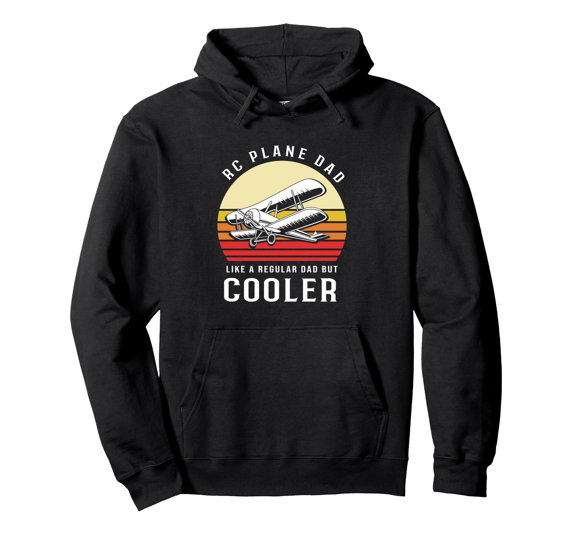 Rc Plane Dad Like Regular Dad But Cooler Hoodie - Minimalist Print Unisex - T-Shirt, Sweatshirt, Hoodie